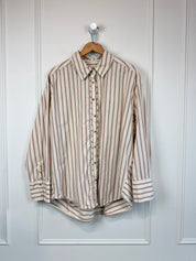 Free People Striped Button Down (L)