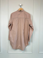 B Sides Pink Button Down (S)