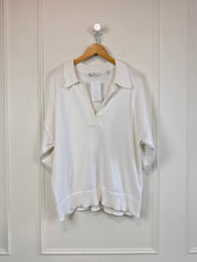 Equipment White Knit Top (XL)