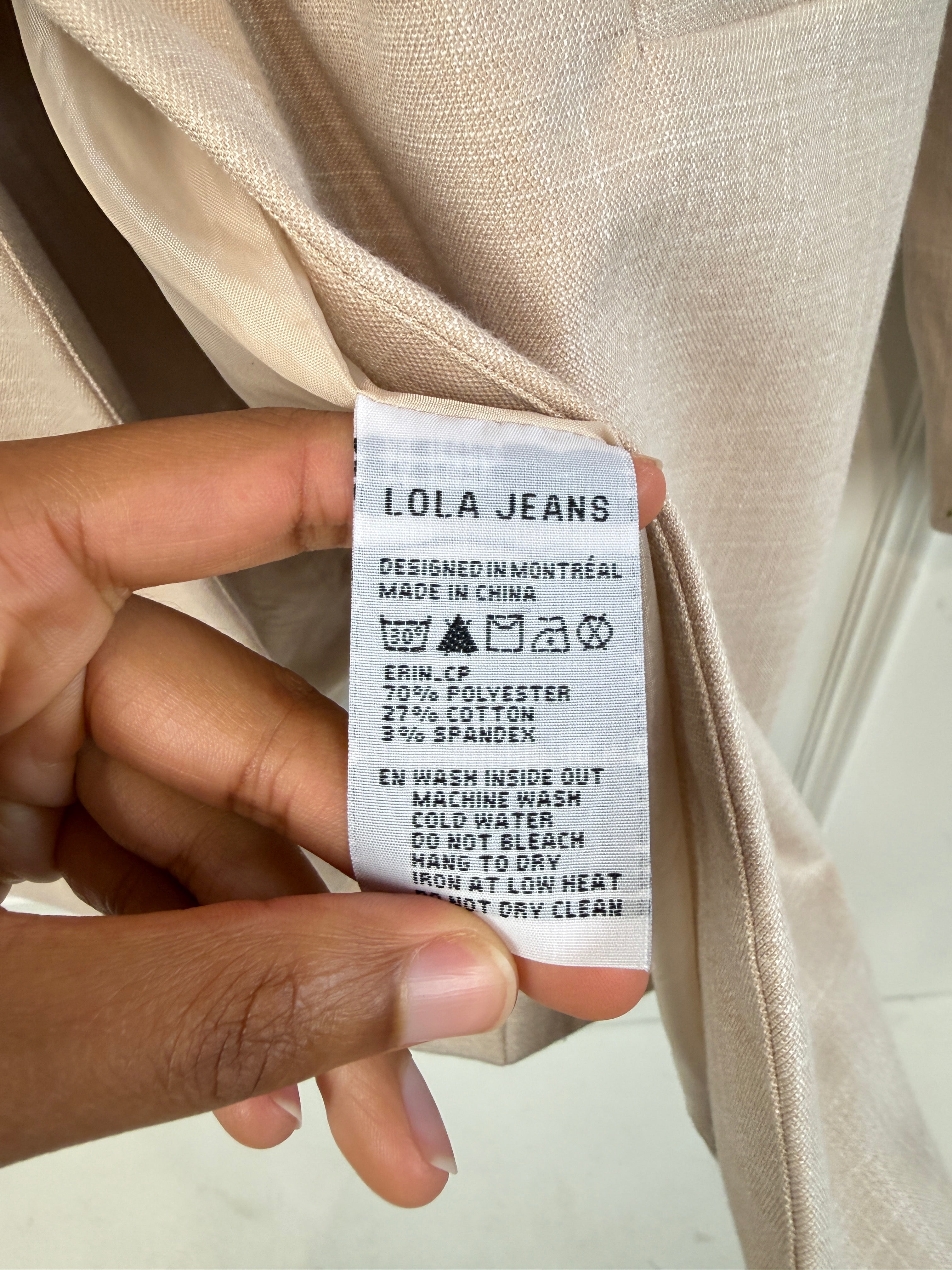 Lola Jeans Khaki Blazer (XL)