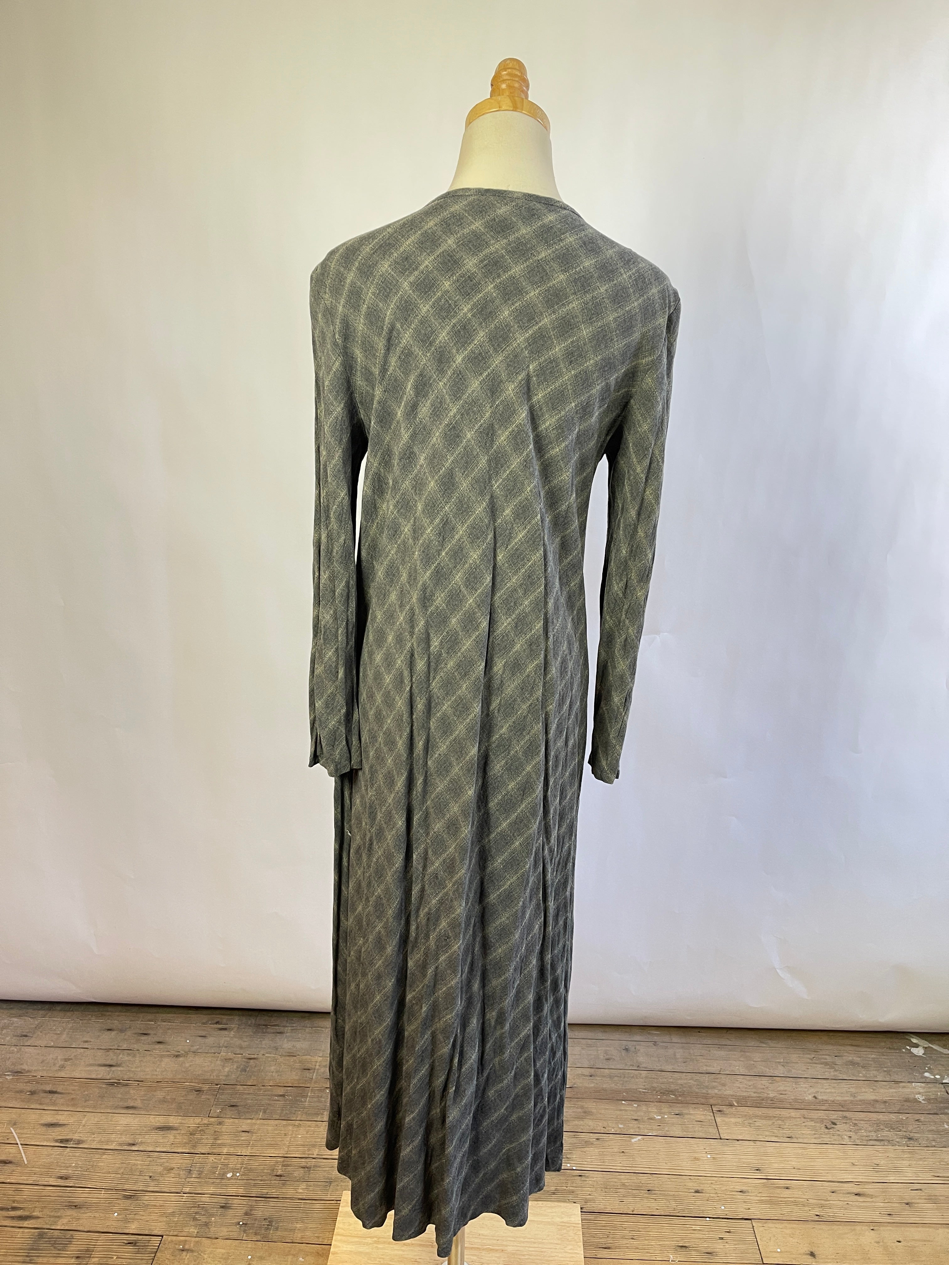 Vintage Laure Ashley Plaid Dress (12/L)