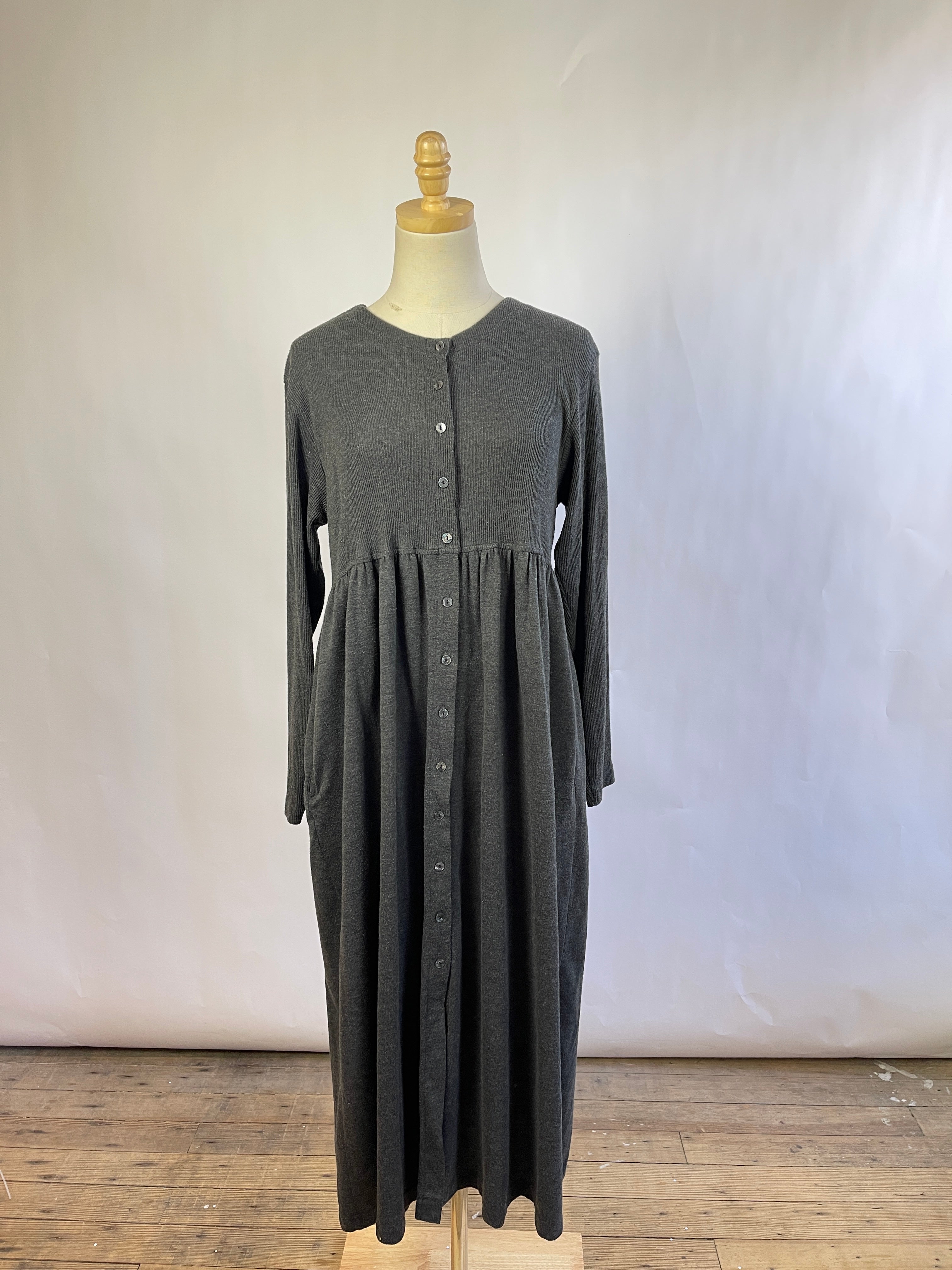 Vintage Henley Dress (M)