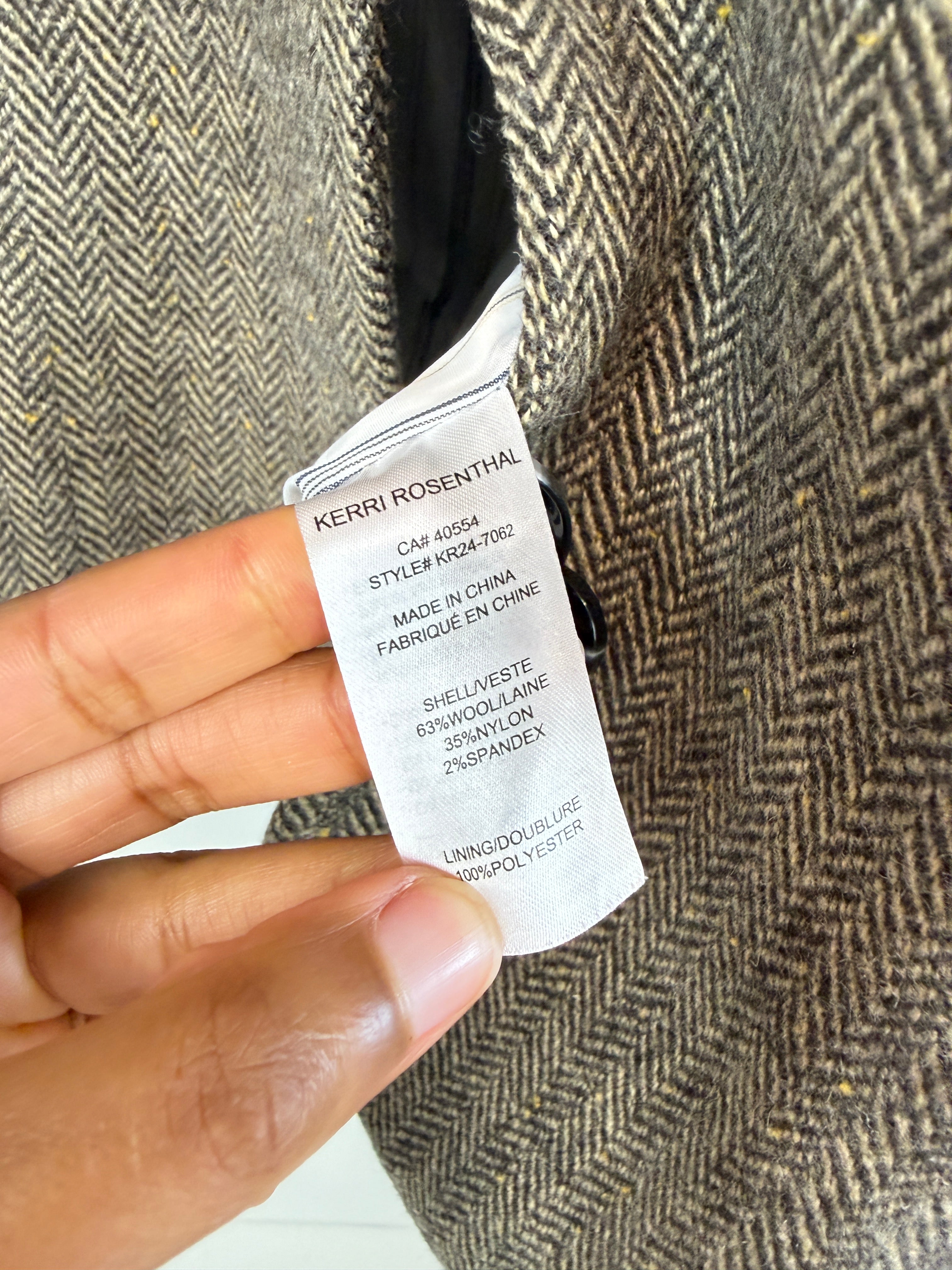 Kerri Rosenthal Embroidered Blazer (M)