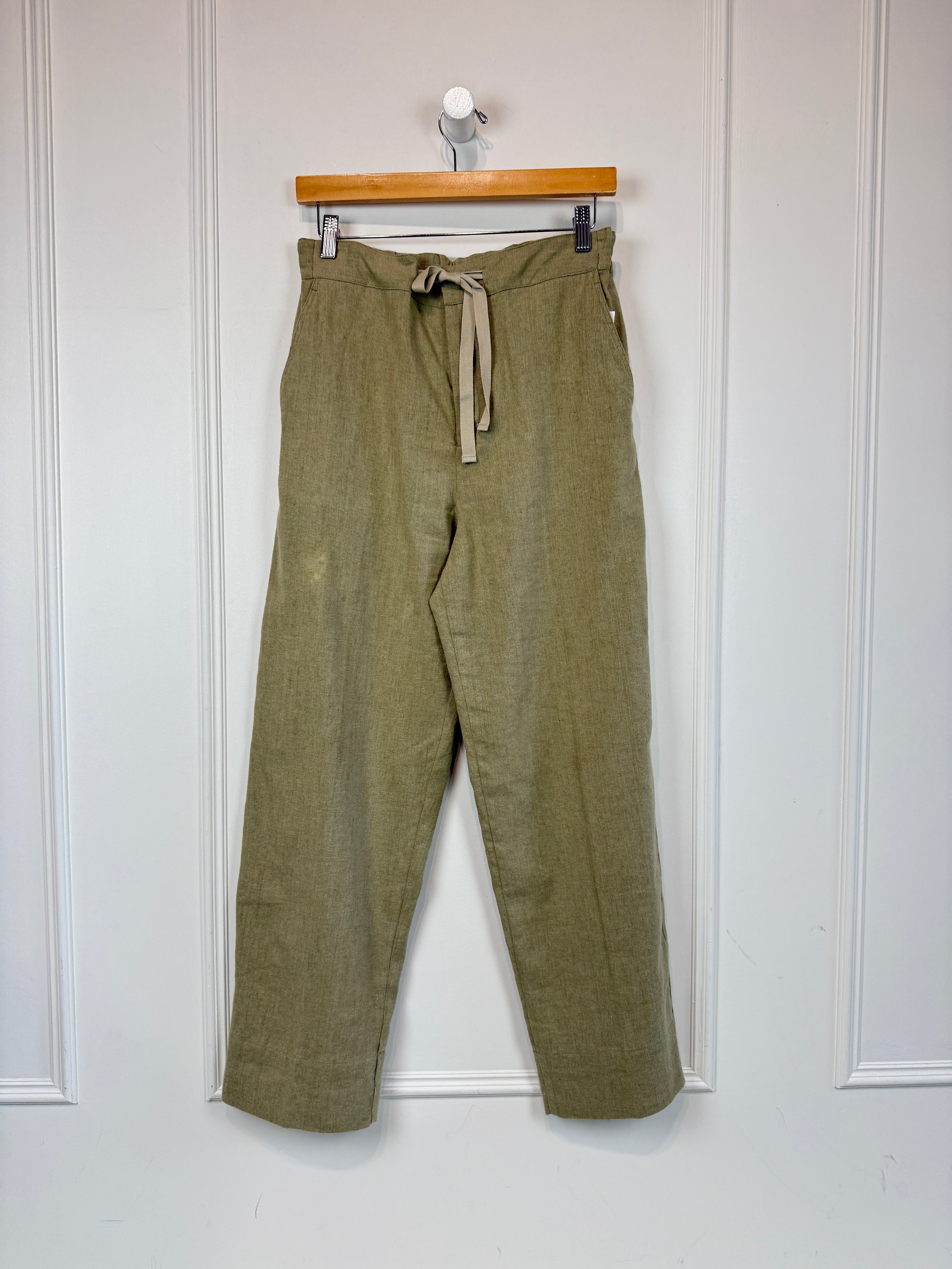 Soeur Cotton & Linen Pants (36/S)