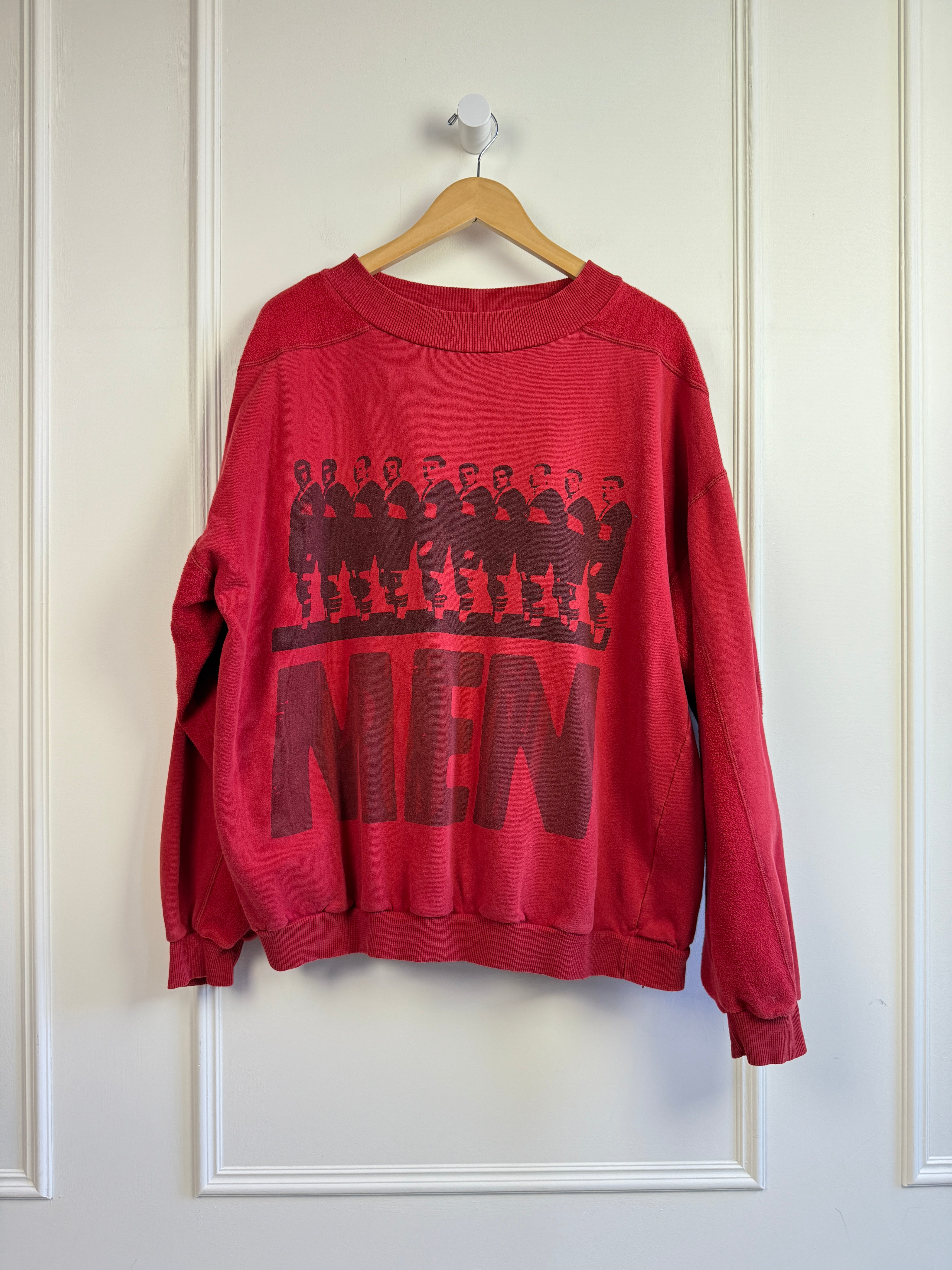Vintage Generra Red Men Sweatshirt (L/XL)