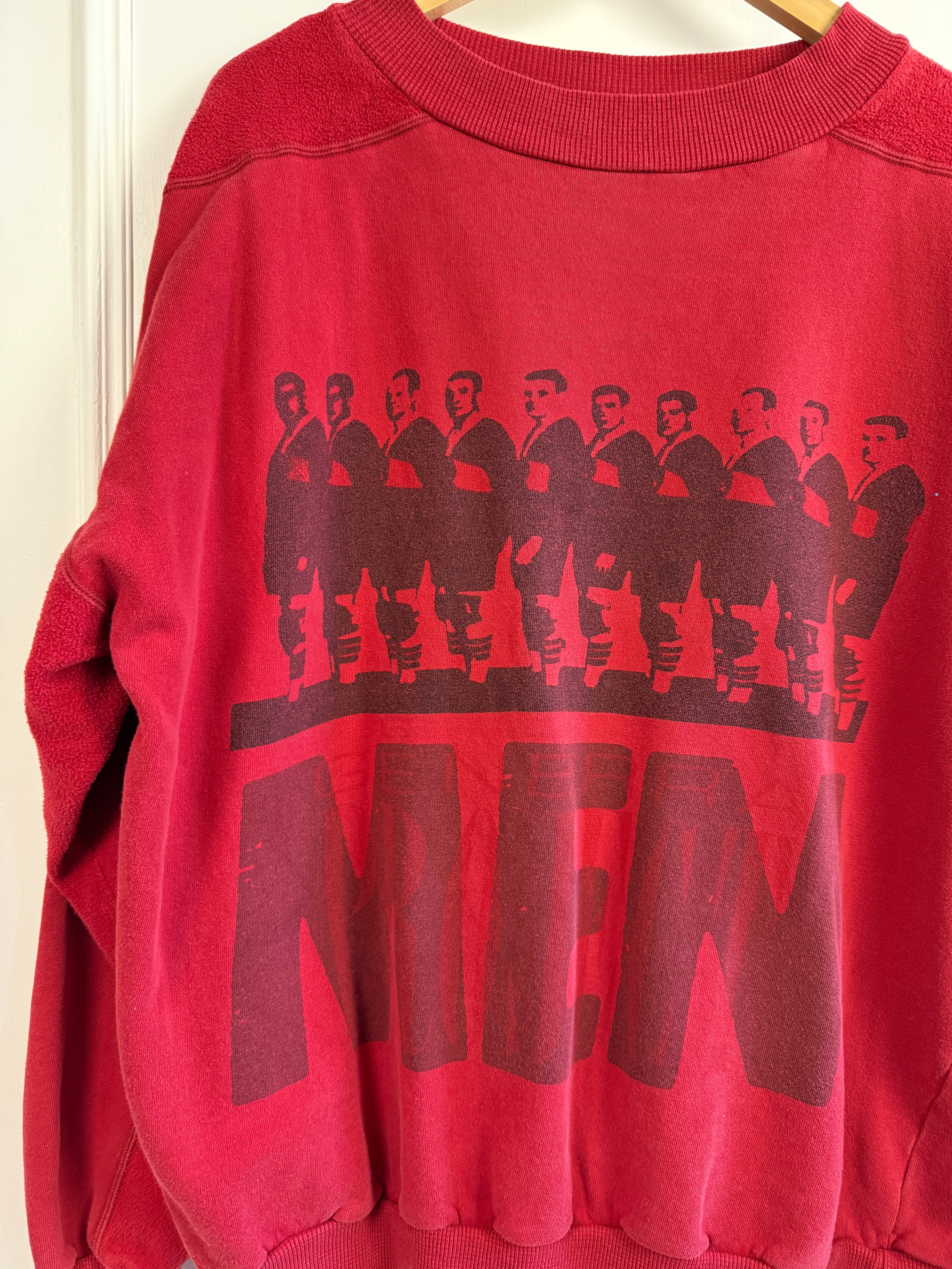 Vintage Generra Red Men Sweatshirt (L/XL)