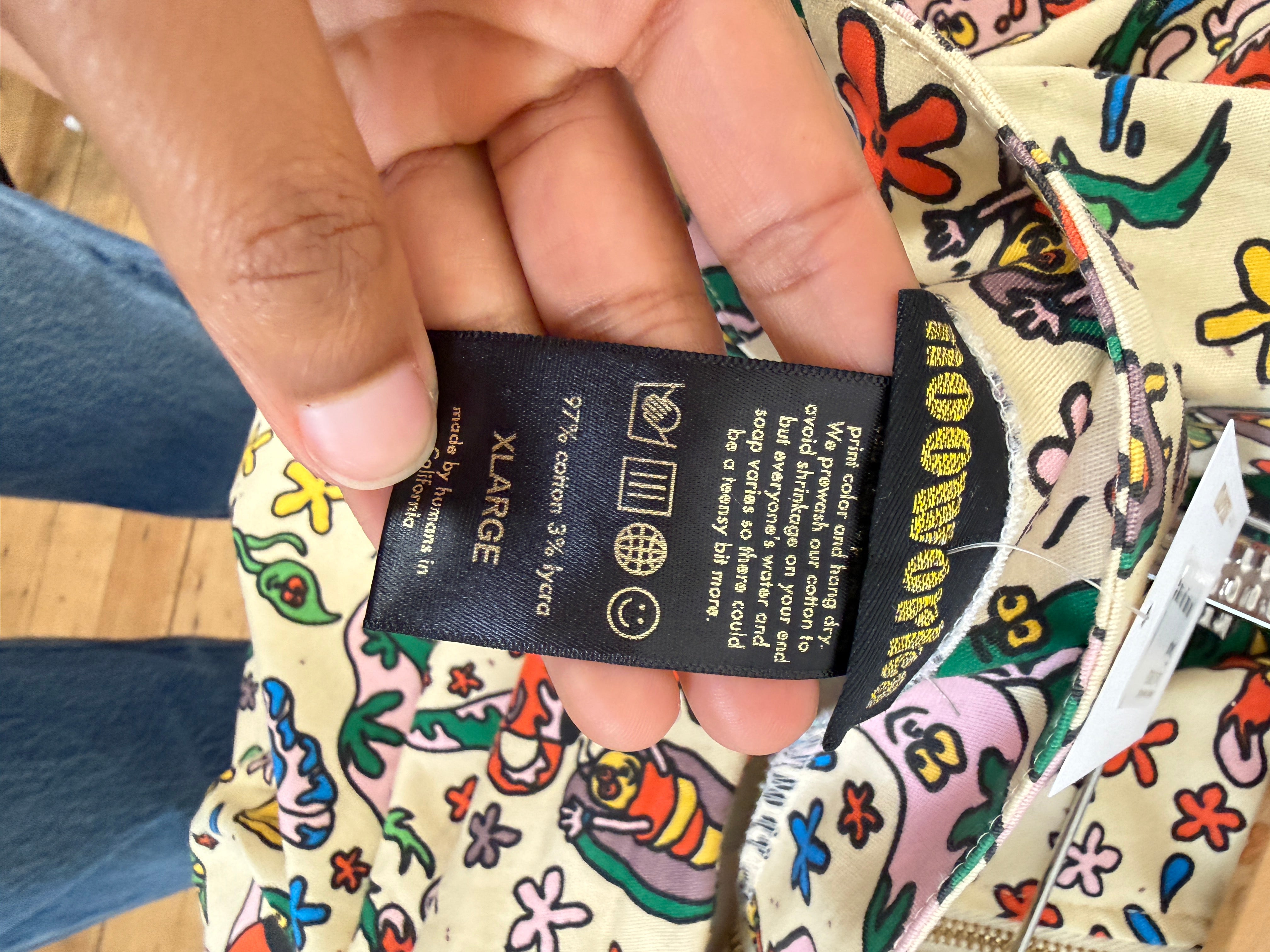 Nooworks Pattern Mini Skirt (XL)