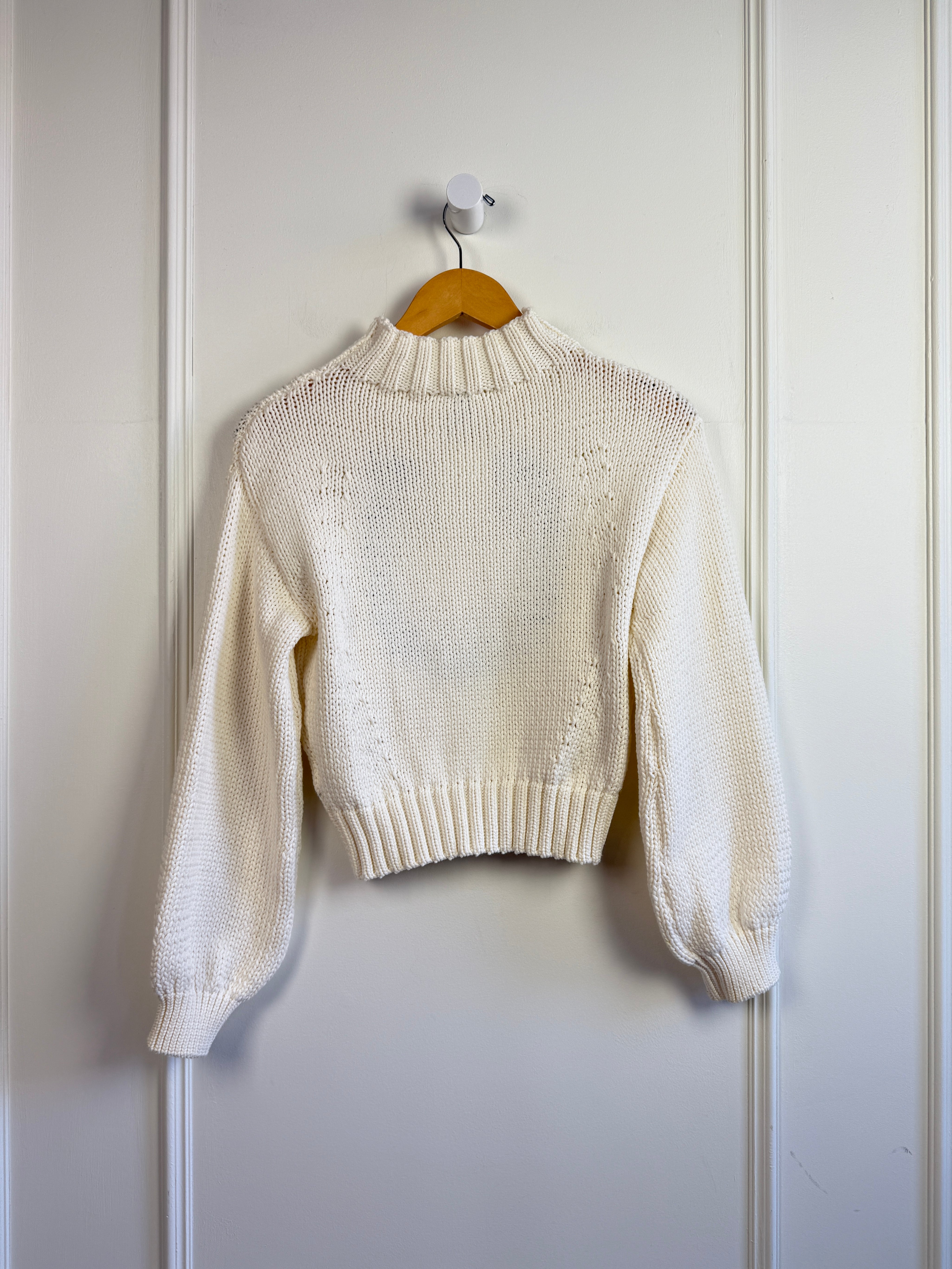 Maeve for Anthropologie Horseshoe Sweater (XXS)