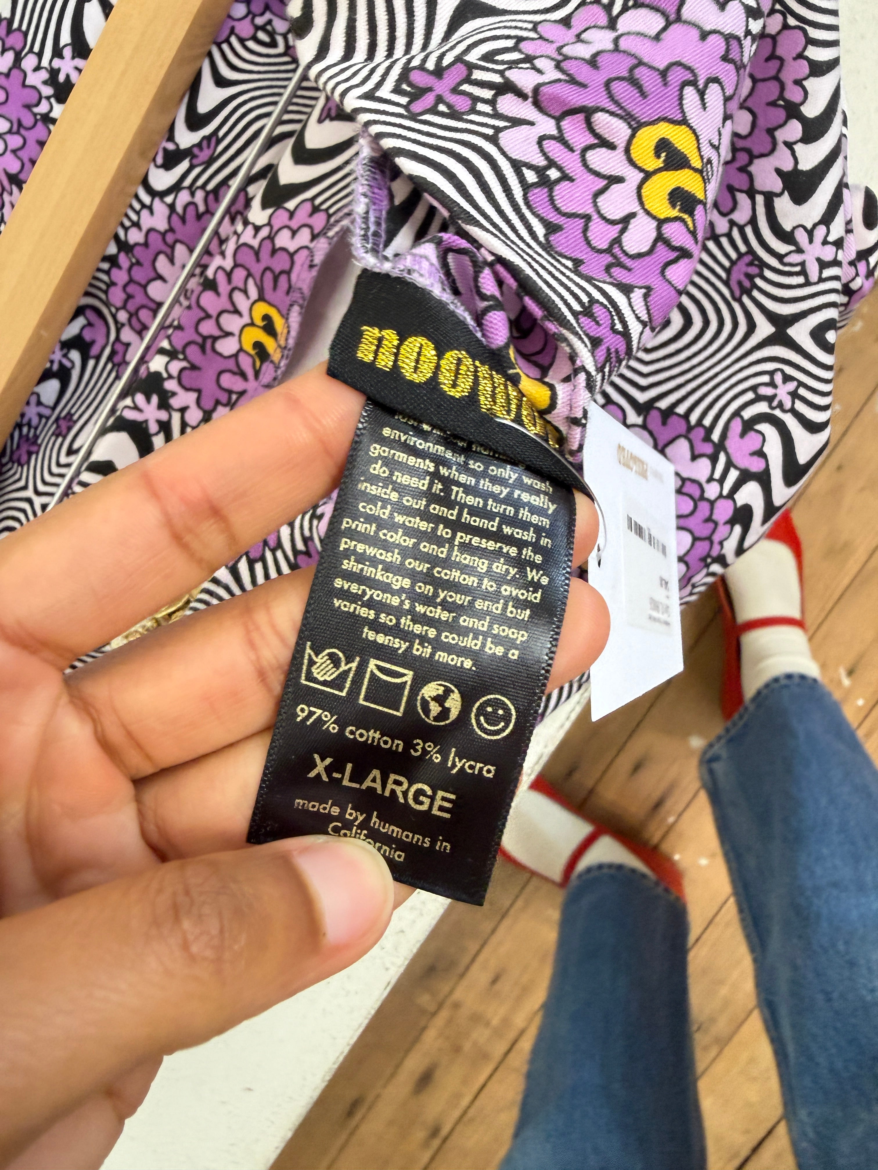 Nooworks Pattern Mini Skirt (XL)