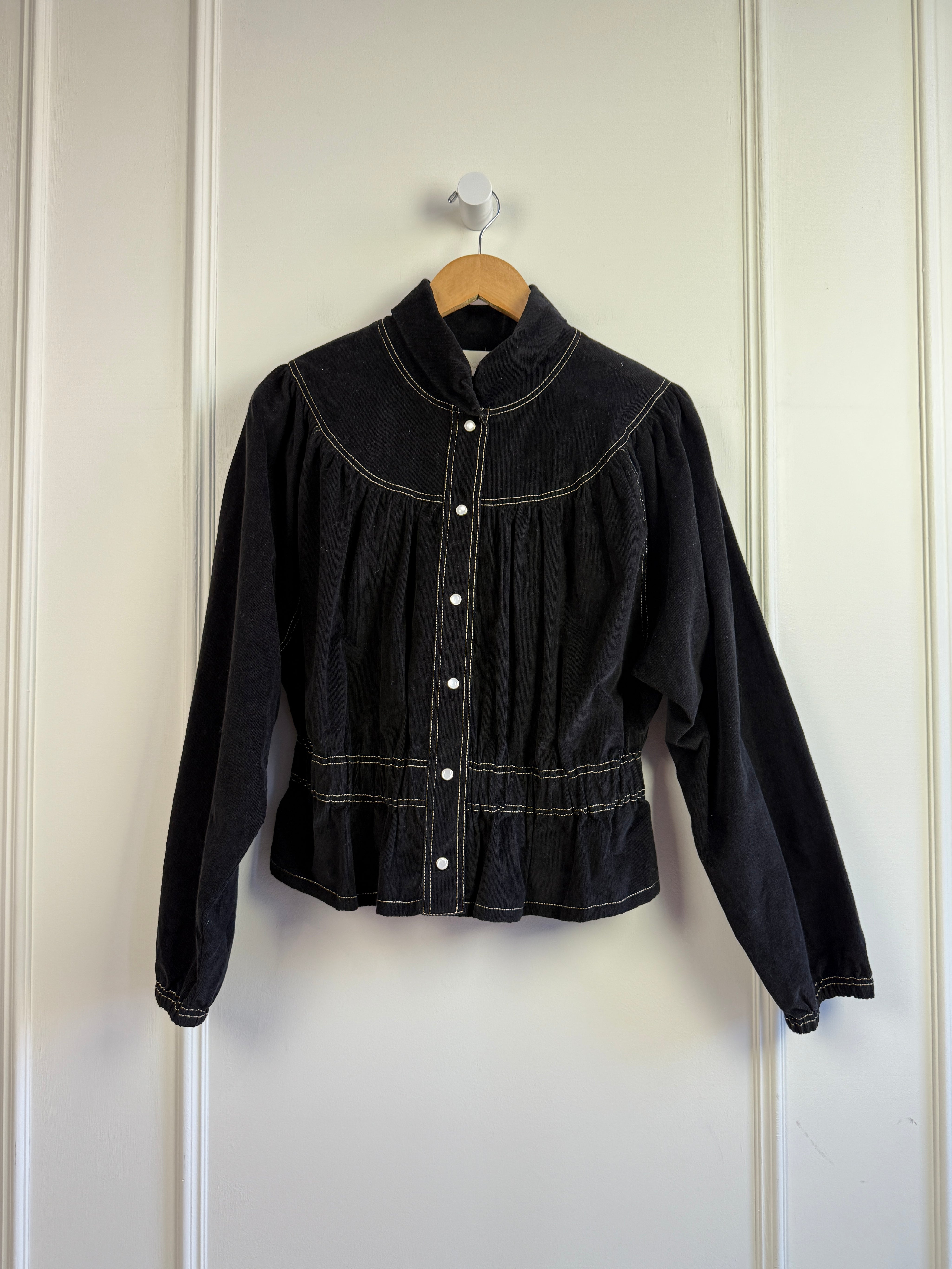 Carolina K Black Corduroy Jacket (L)