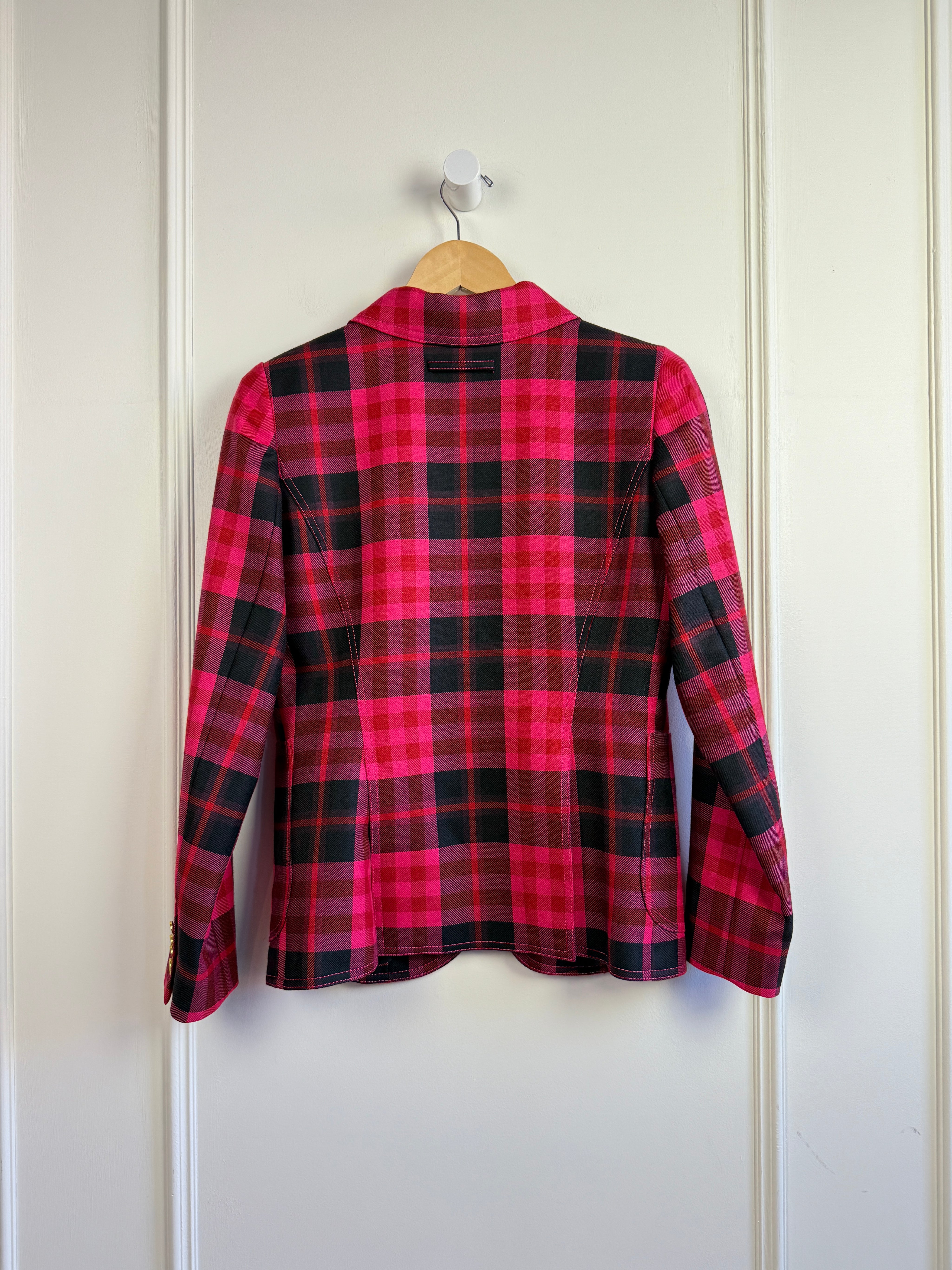 Smythe Plaid Blazer (8/M)