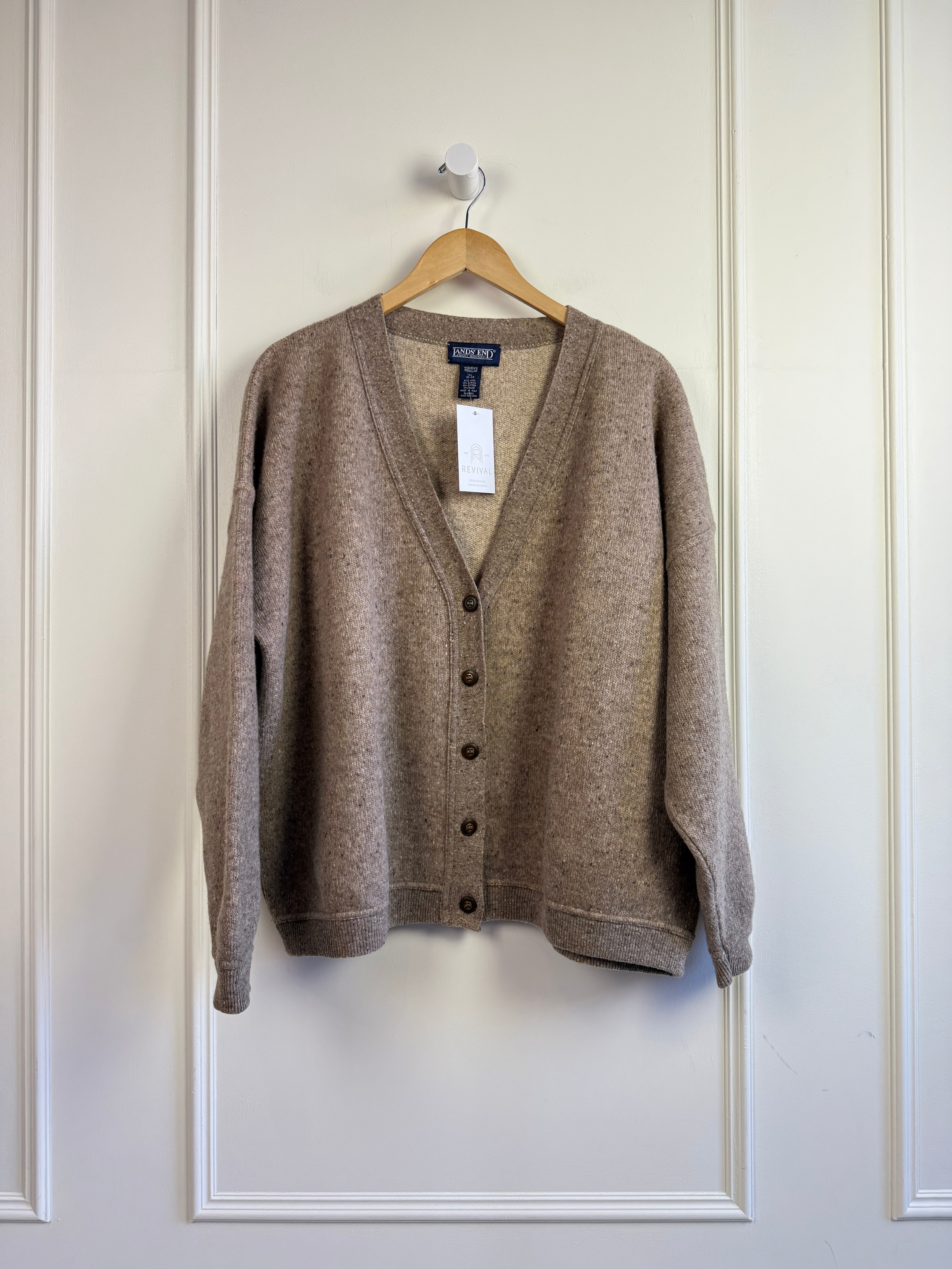 Vintage Lands End Wool Blend Sweater (XL)