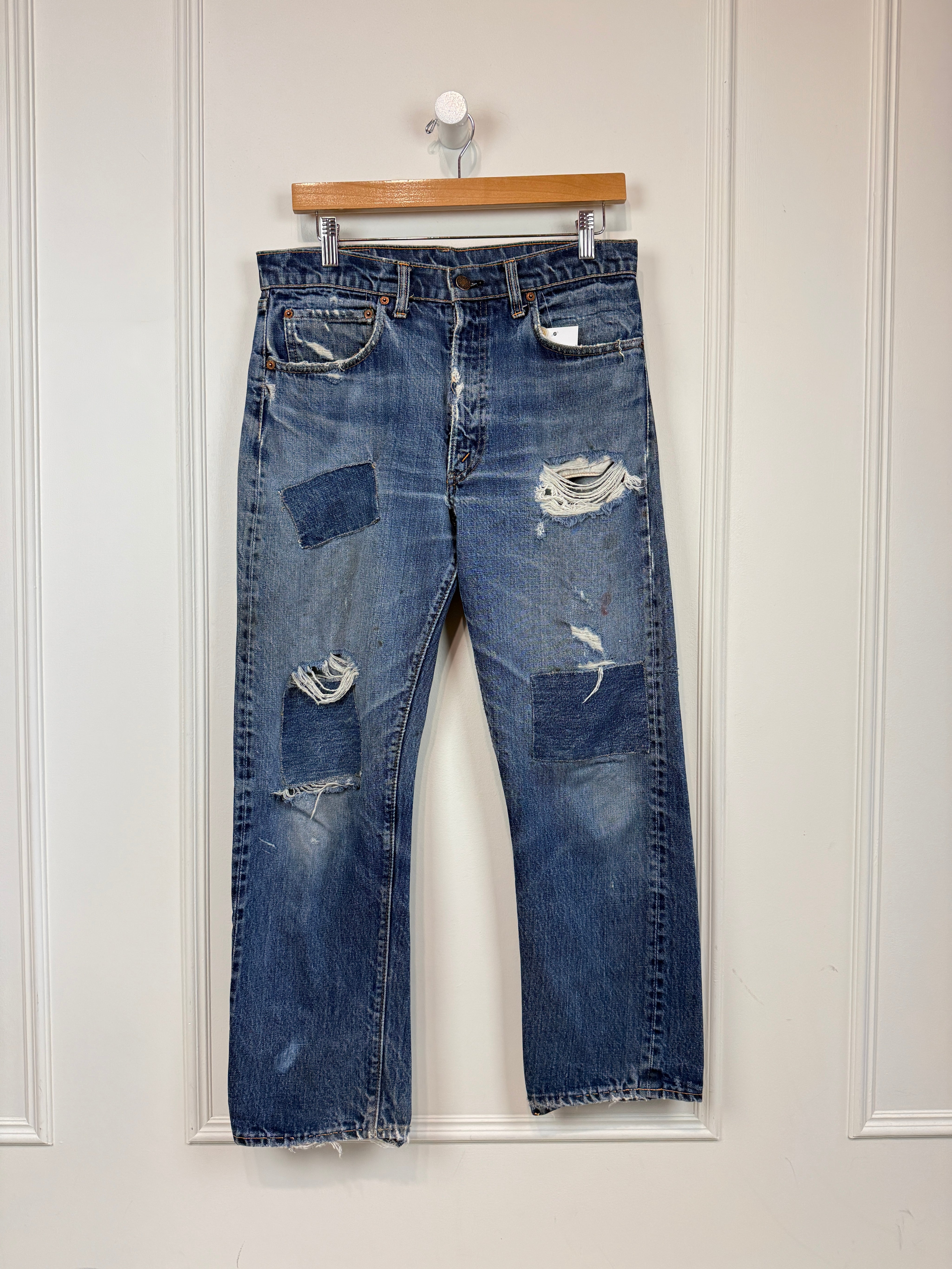 Vintage Distressed/Patched Levi's (8/29)