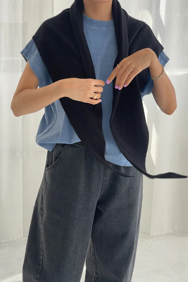 Le Bon Shoppe - Cashmere Shawl | Black