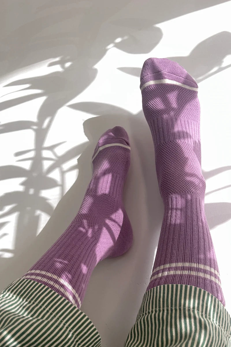 Le Bon Shoppe - Boyfriend Socks | Grape