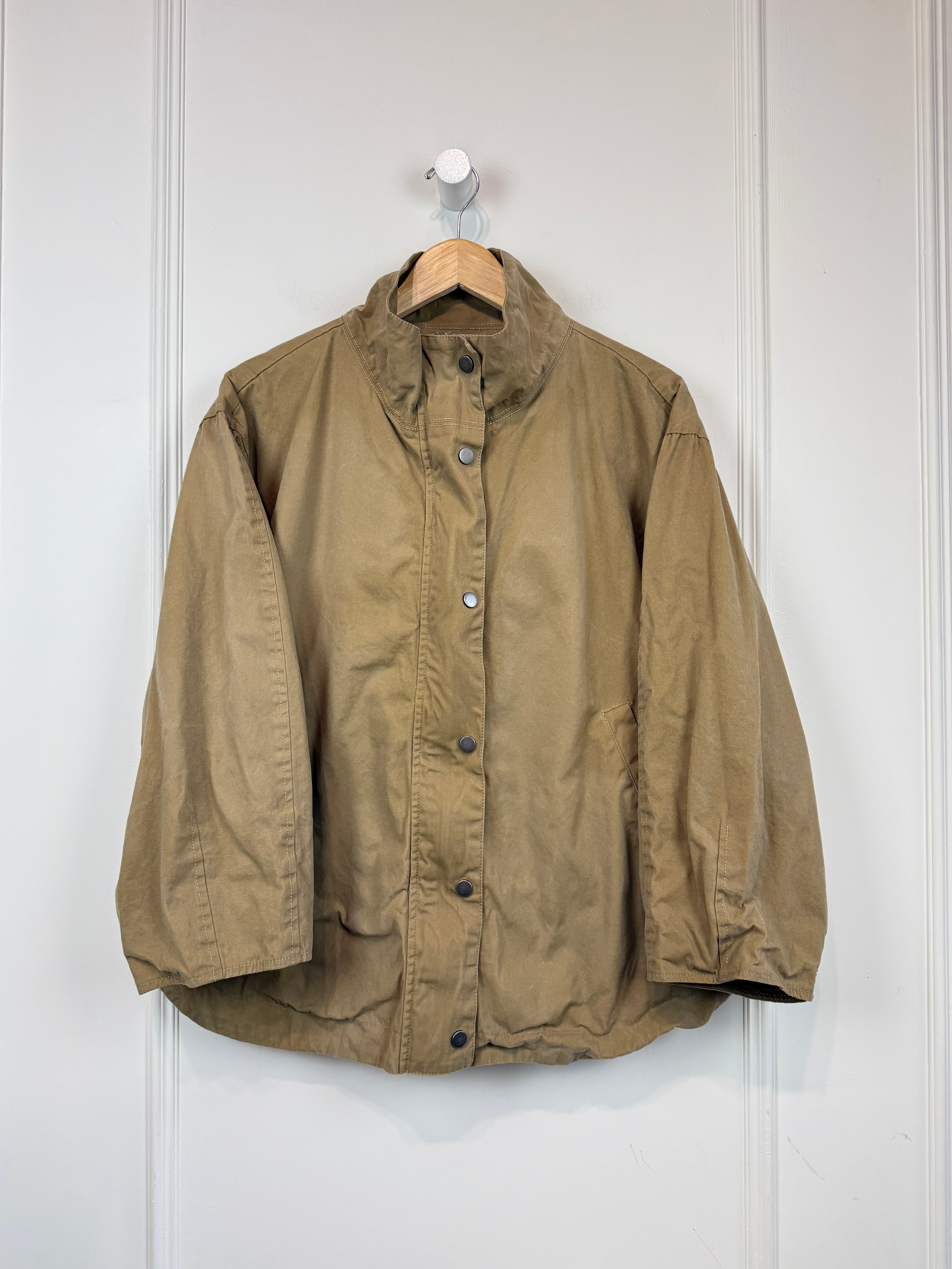 Le Bon Shoppe Blair Waxed Tan Jacket (M/L)