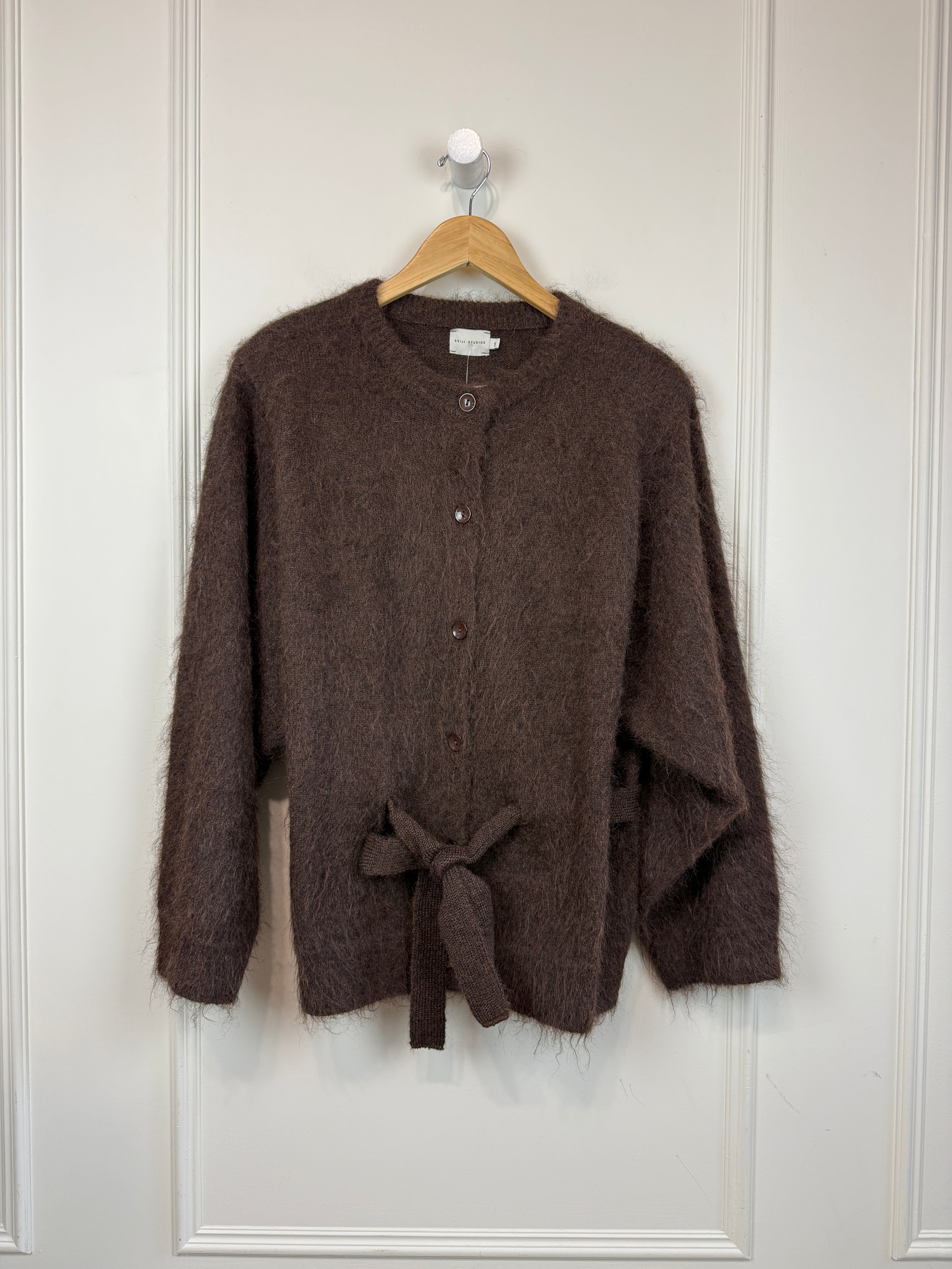 Deiji Studios Brown Belted Cardigan (M/L)