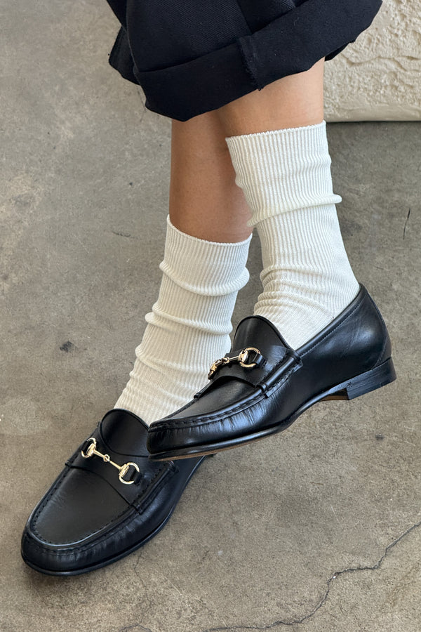 Le Bon Shoppe - Crisp Step Socks | White