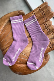Le Bon Shoppe - Boyfriend Socks | Grape
