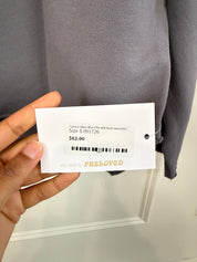 Frank & Eileen Grey Effie Roll Neck Sweatshirt (XS)