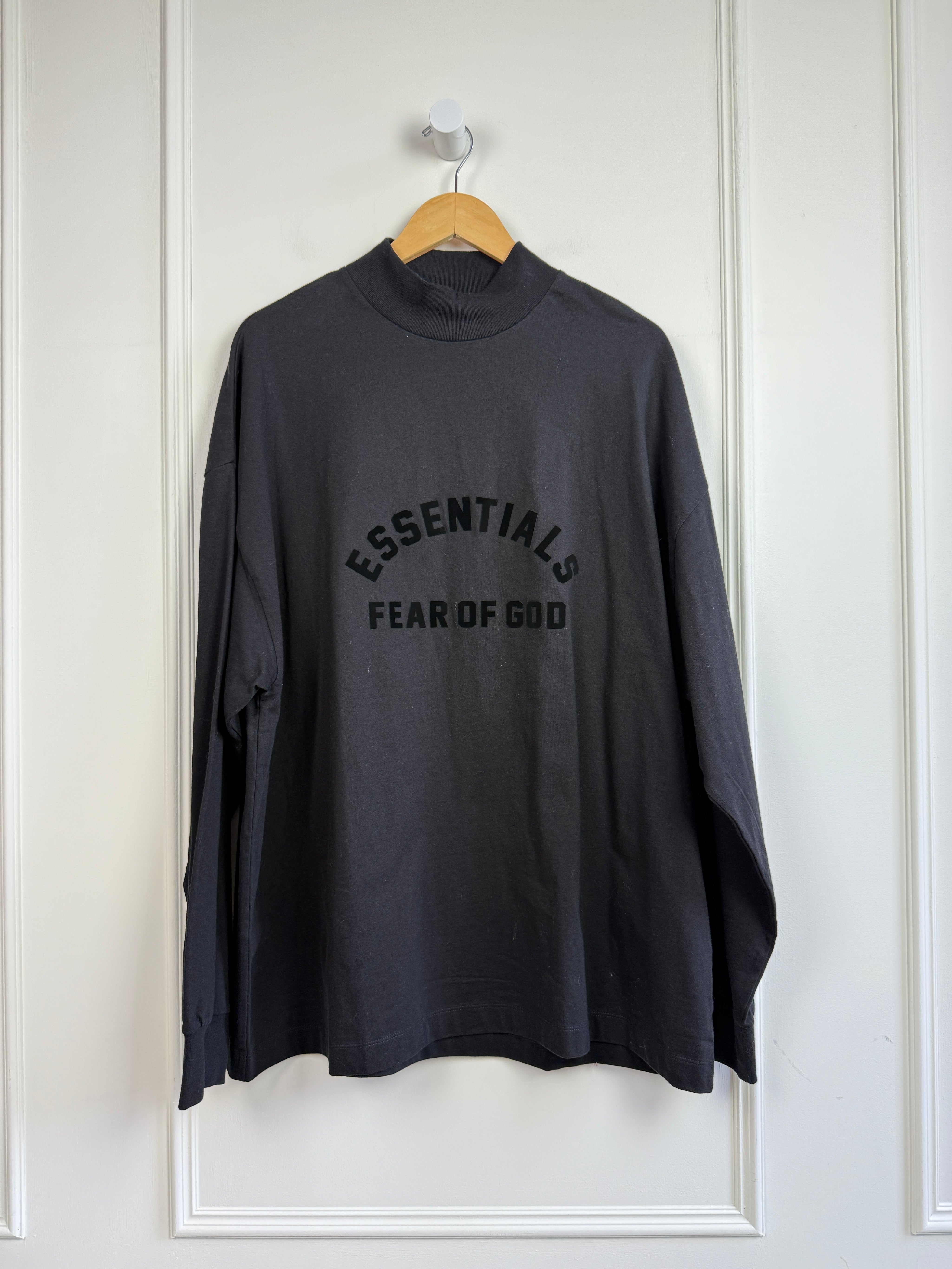 Essentials Fear of God Mock Neck Long Sleeve (S)