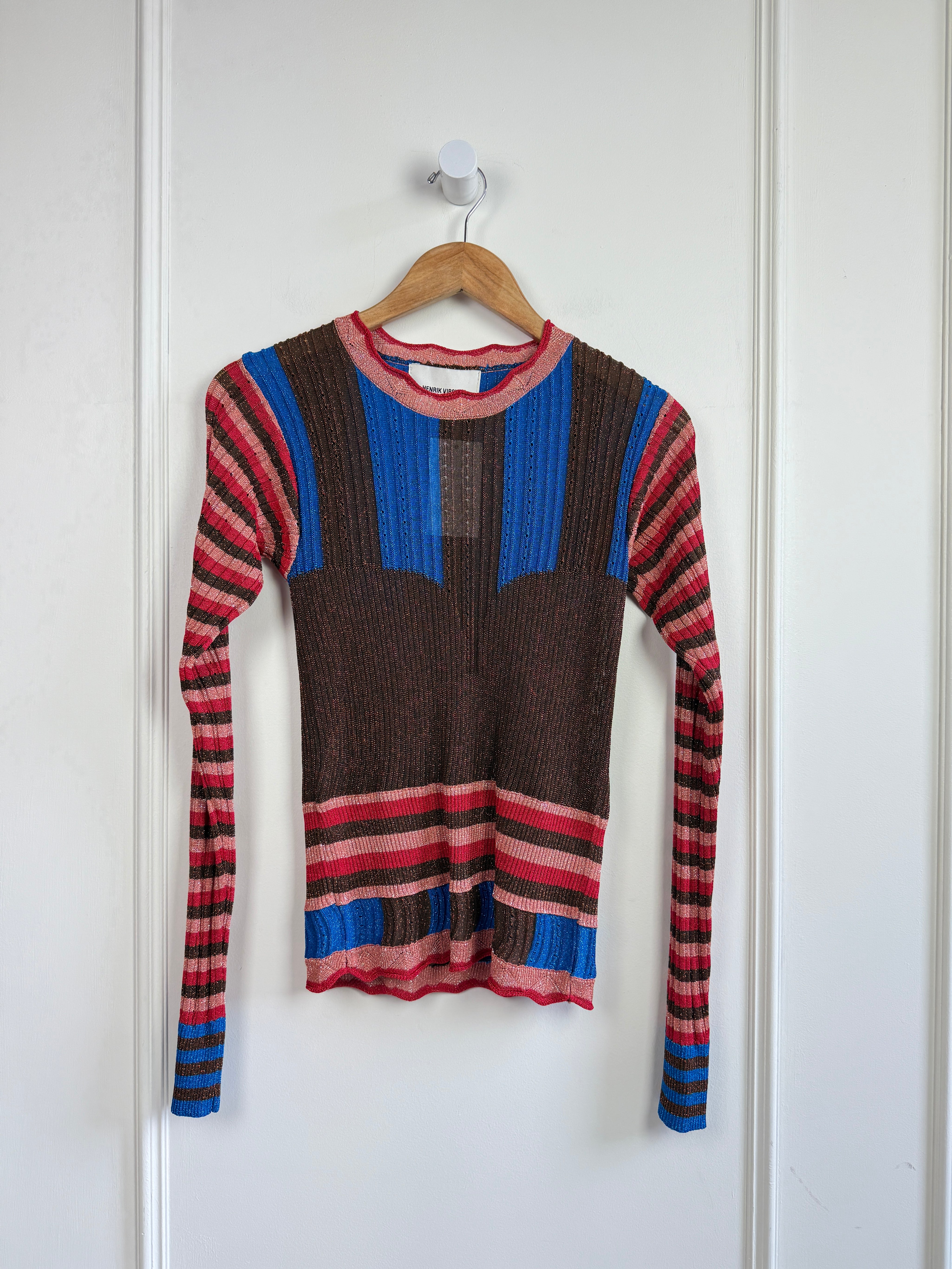 Henrik Vibskov Sparkle Knit Top (S)