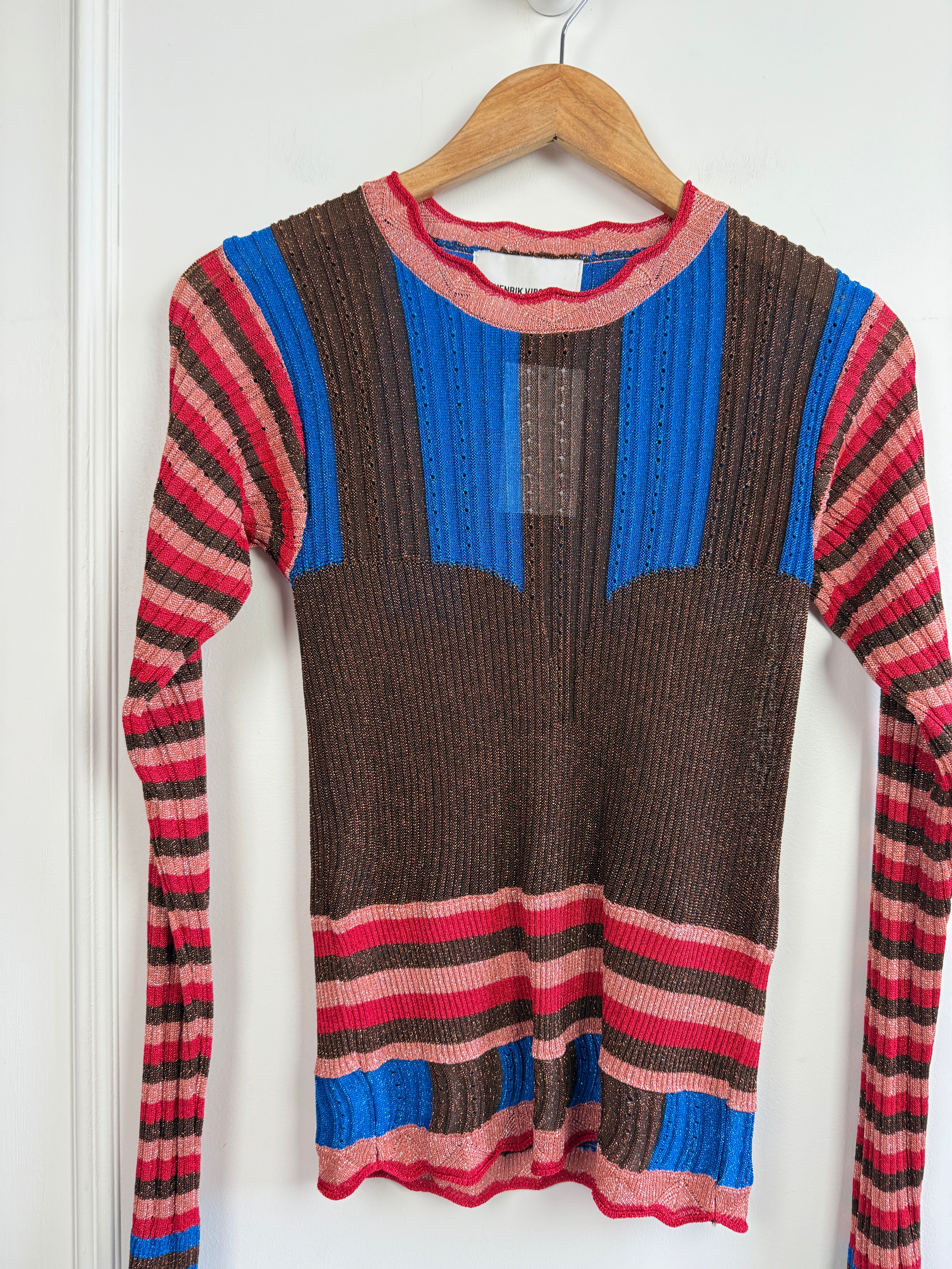 Henrik Vibskov Sparkle Knit Top (S)