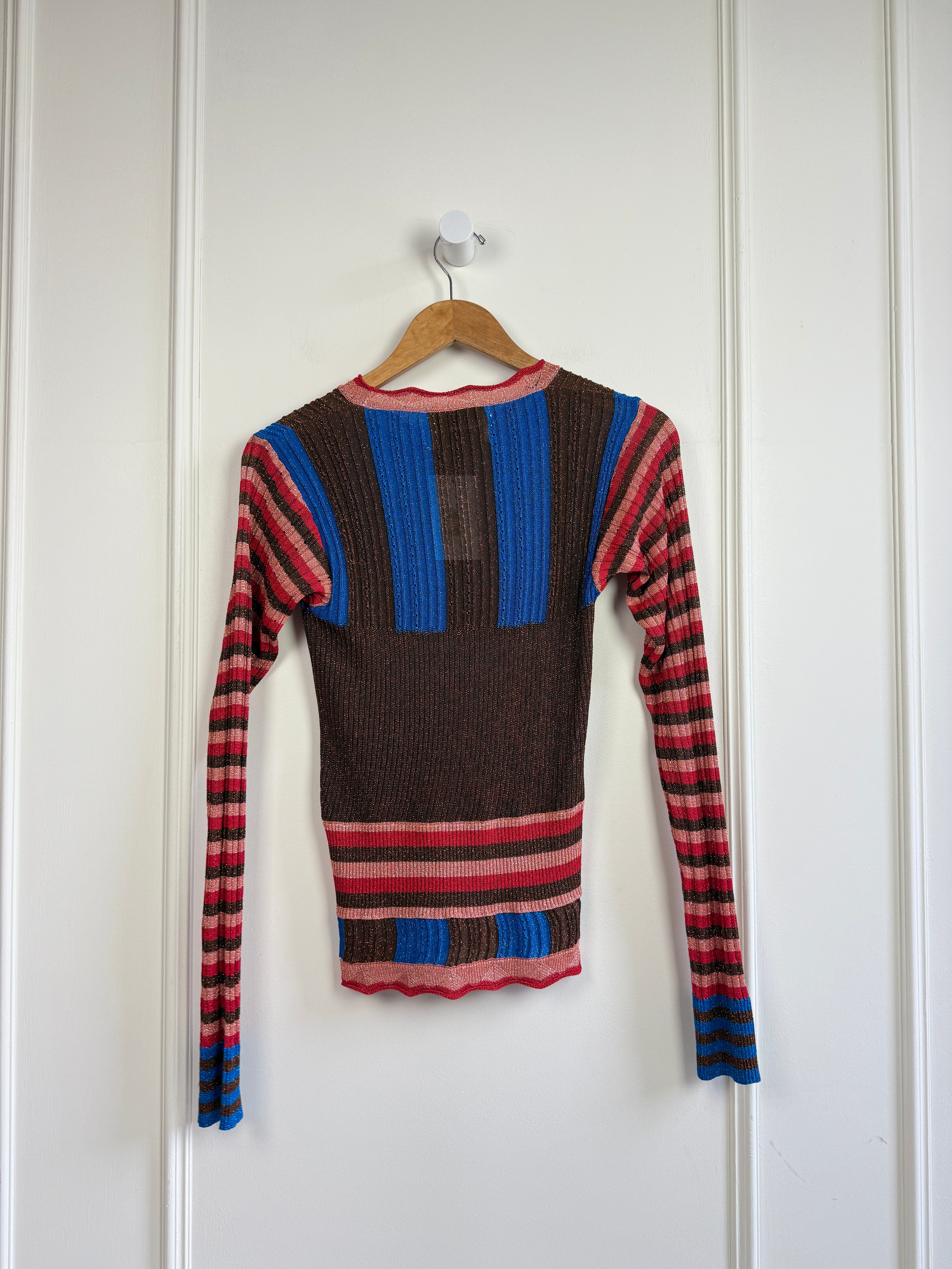 Henrik Vibskov Sparkle Knit Top (S)