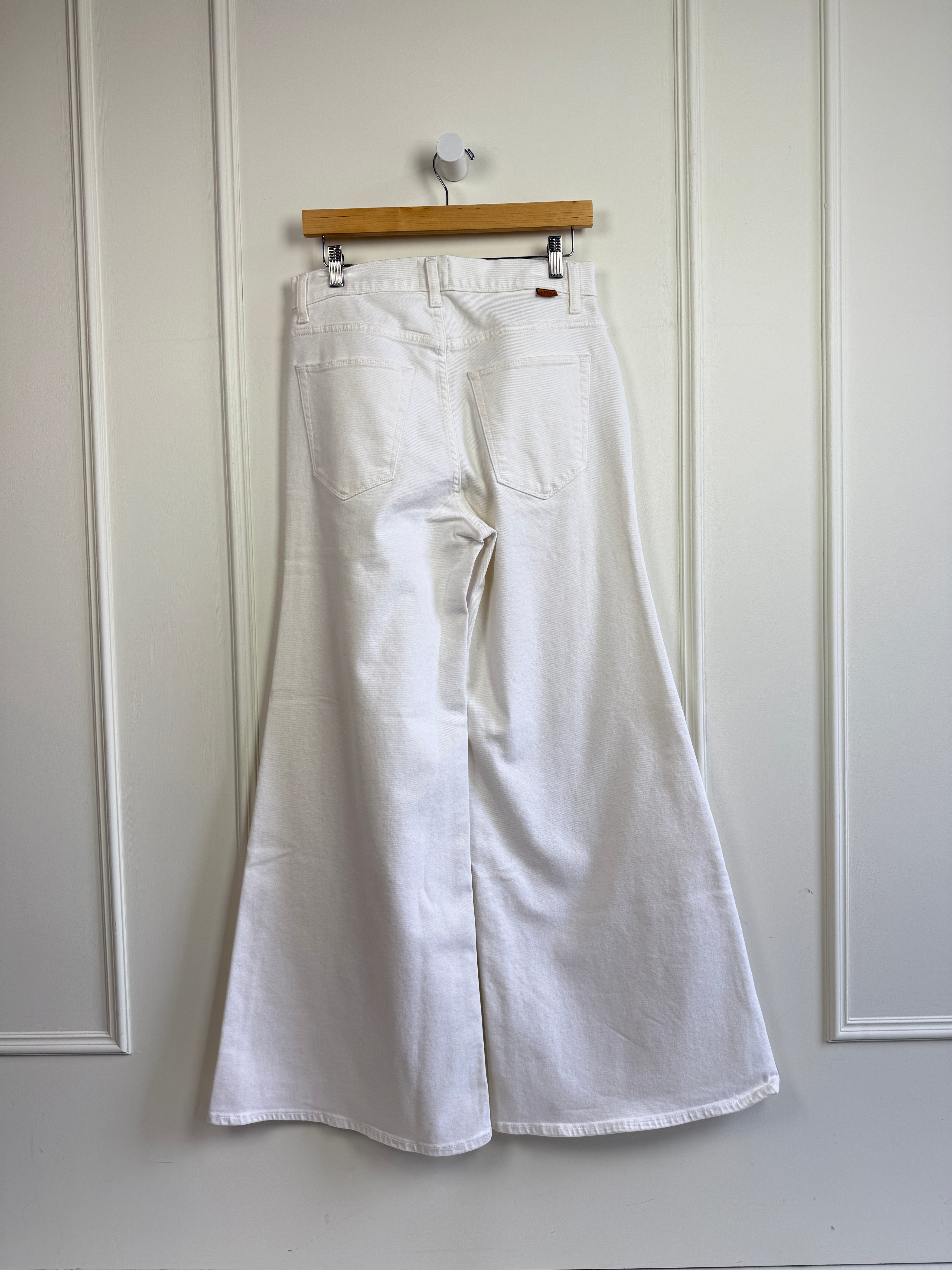 Jamie Haller Wide Leg Denim - White (8/29)