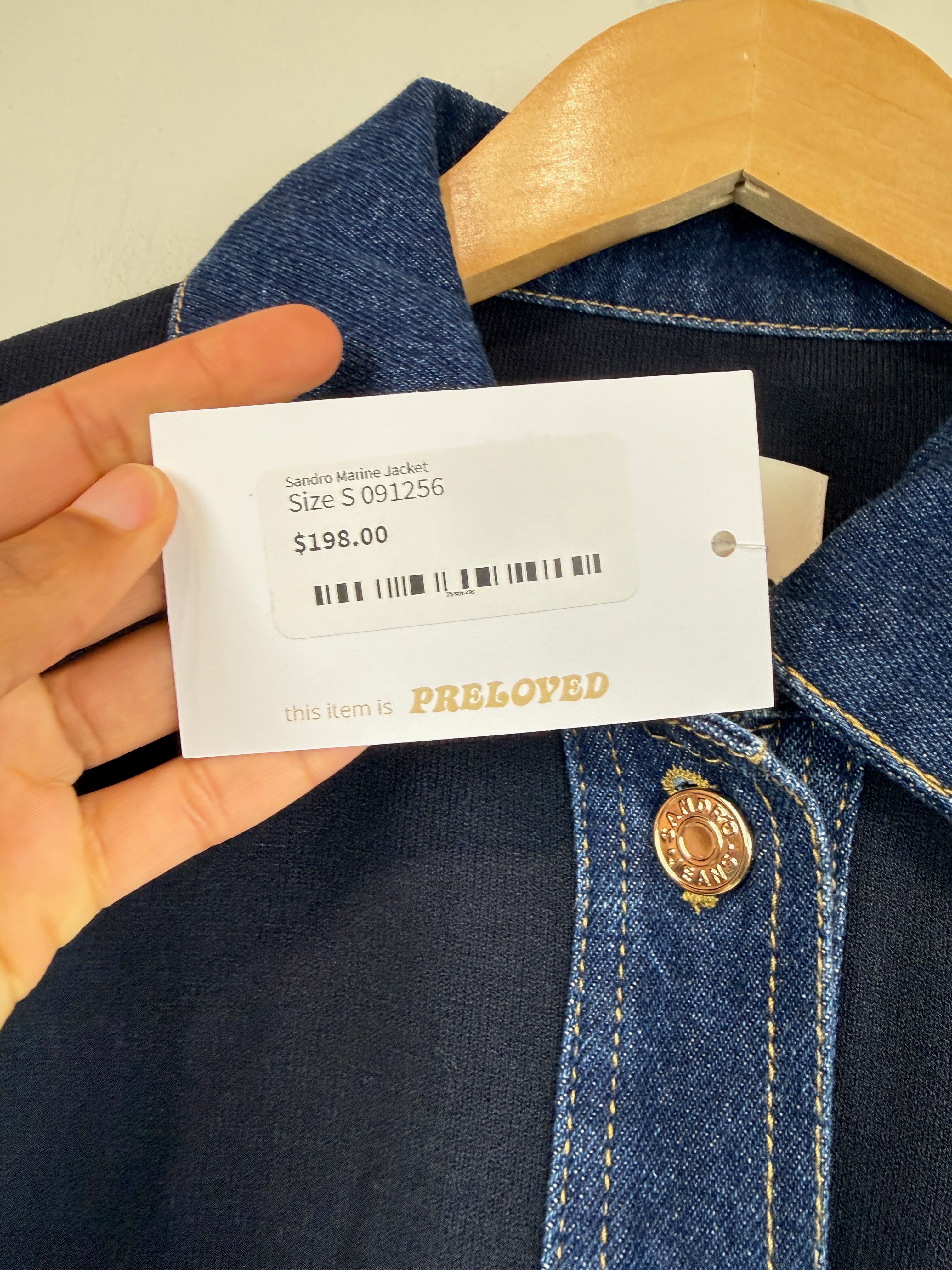 Sandro Marine Jacket (S/1)