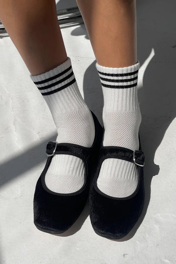 Le Bon Shoppe - Girlfriend Socks | White