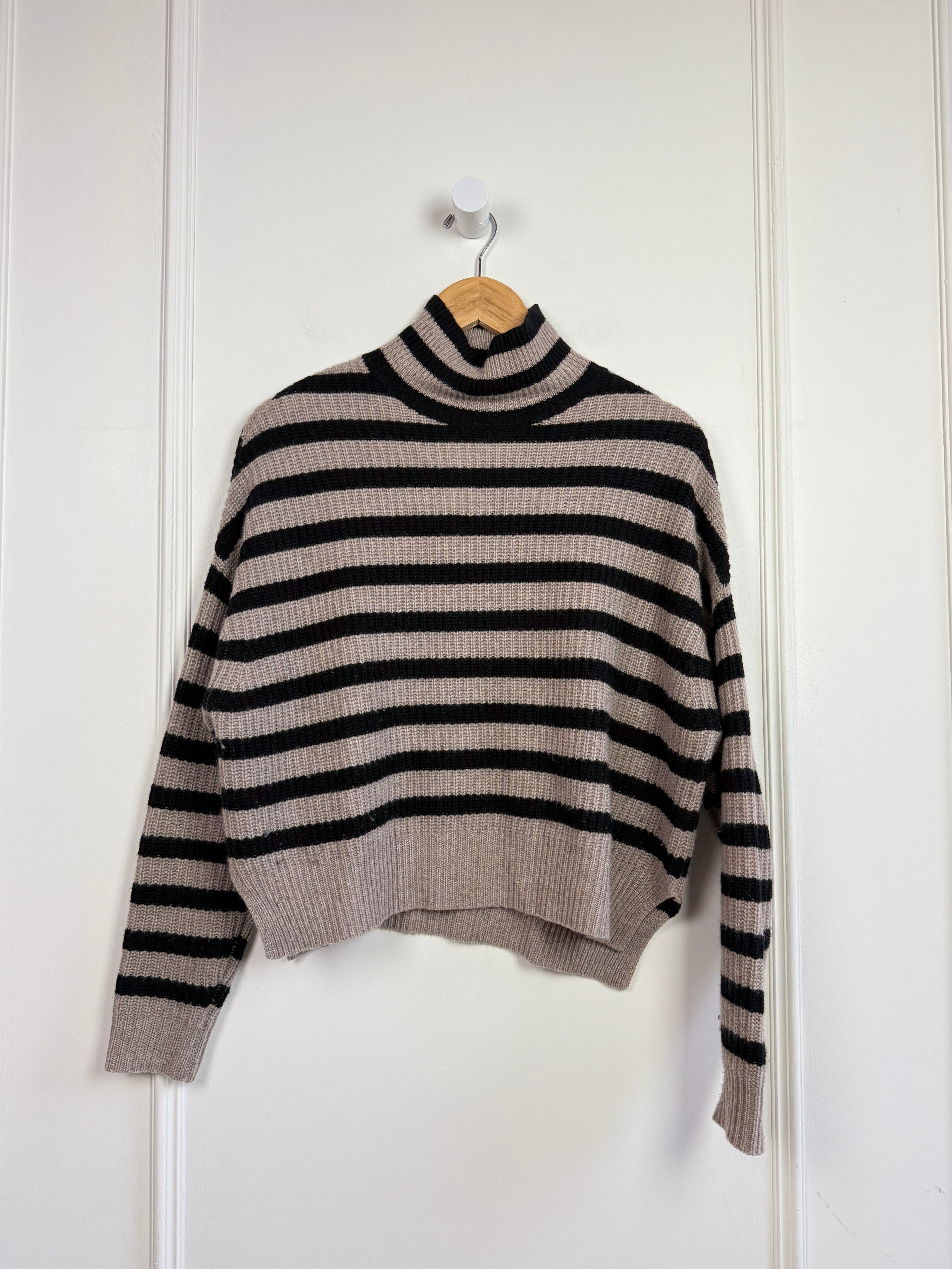 Autumn Cashmere Striped Sweater (M)