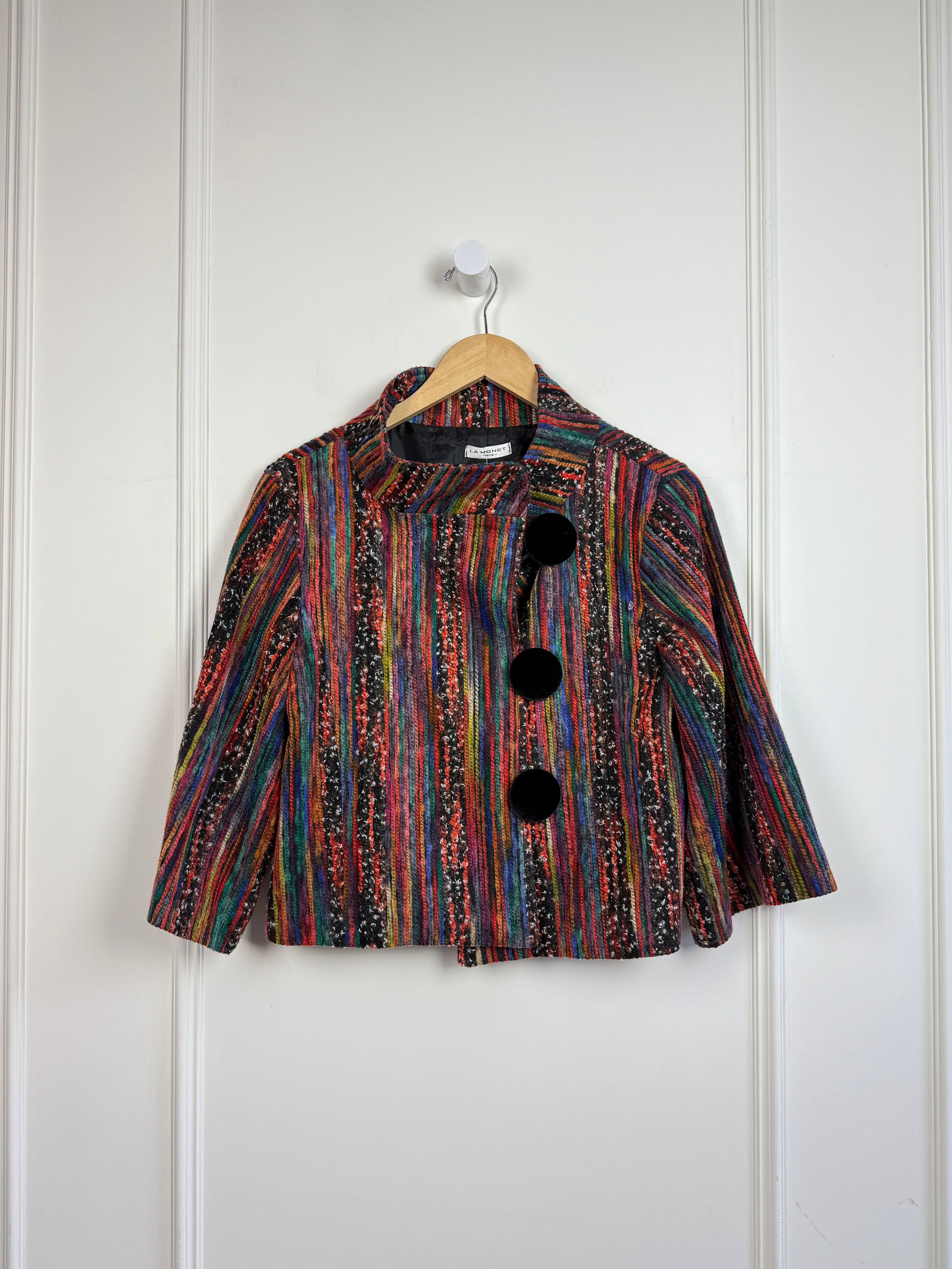 Vintage LA Monet Rainbow Jacket (M)