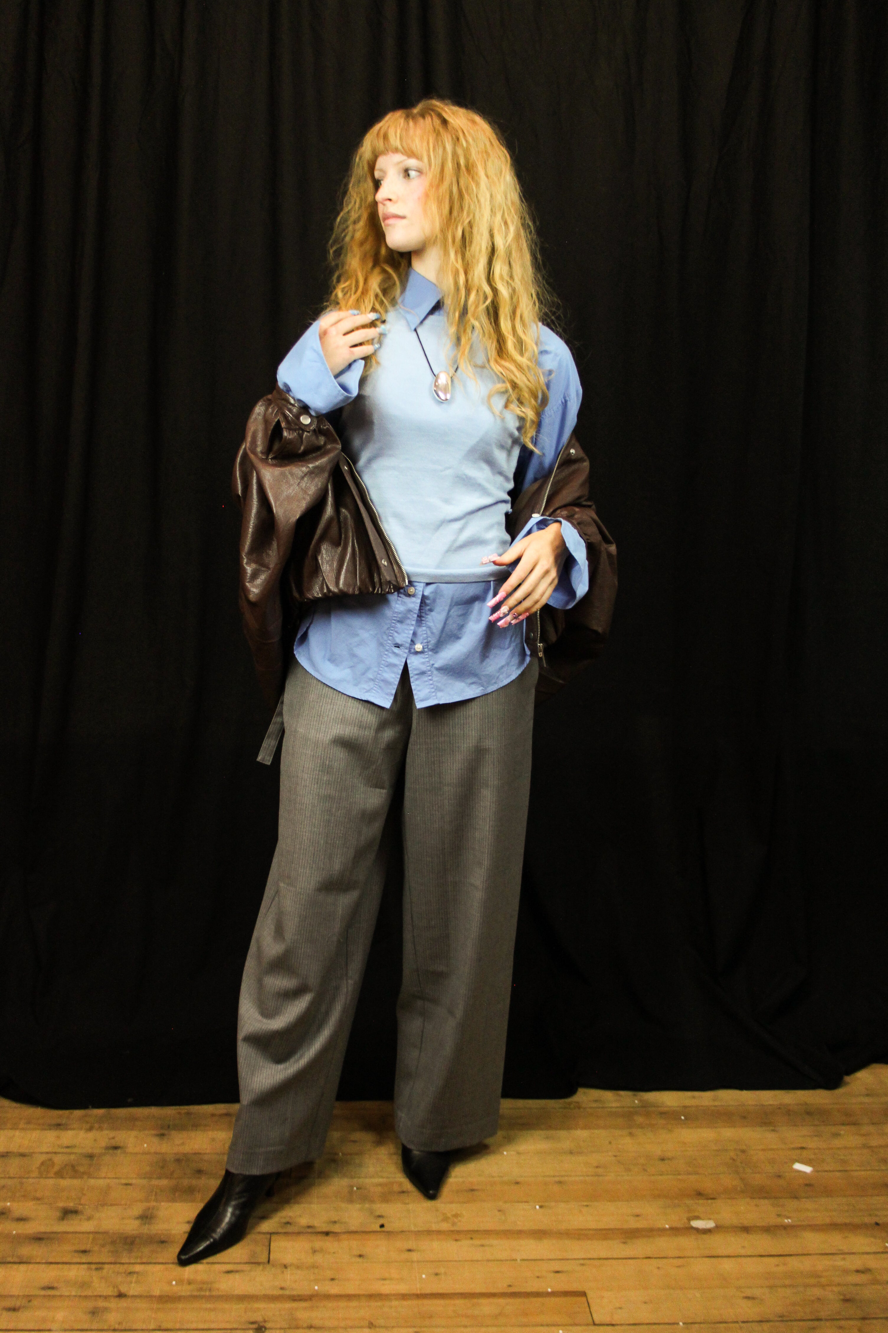 Deiji Studios Wool Belt Pant (M)