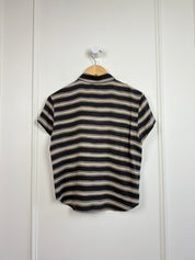 Vintage Jones New York Silk Button Up (M)