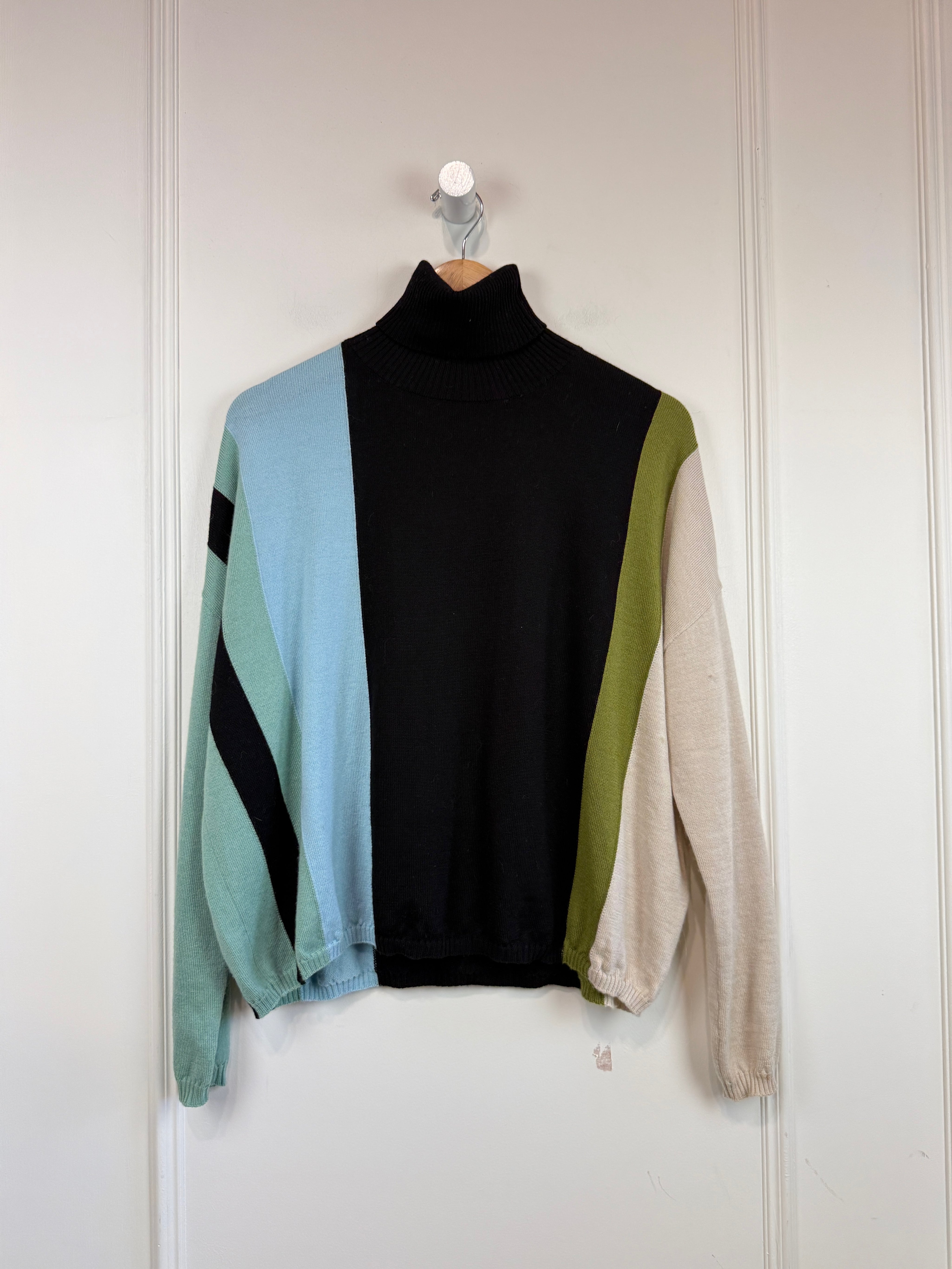 Psophia Colorblock Sweater (S)