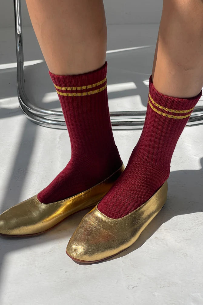 Le Bon Shoppe - Boyfriend Socks | Cardinal