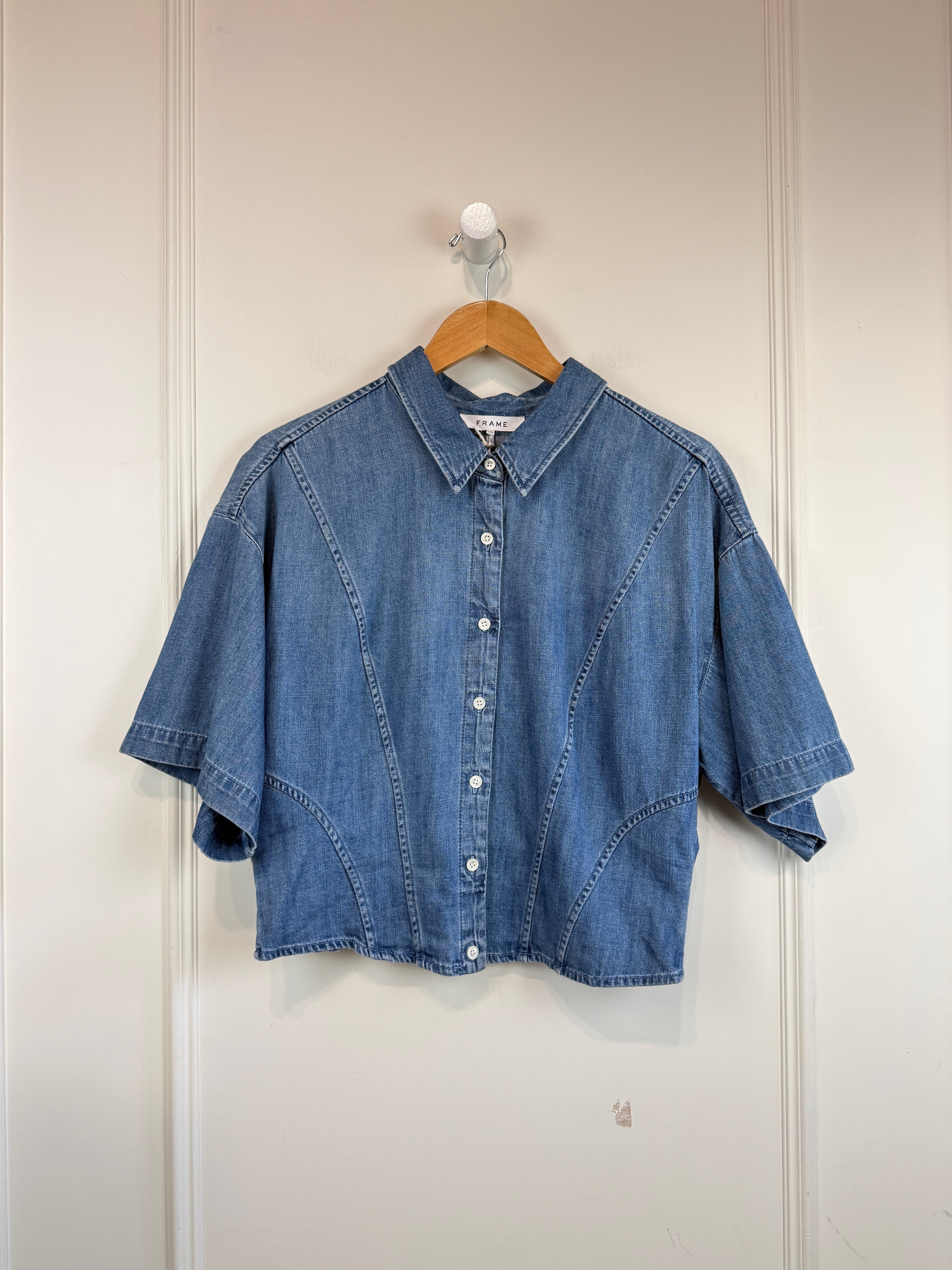 Frame Seam Detail Shirt (L)