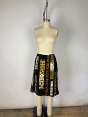 Miss Sixty Animal Print Skirt (S)
