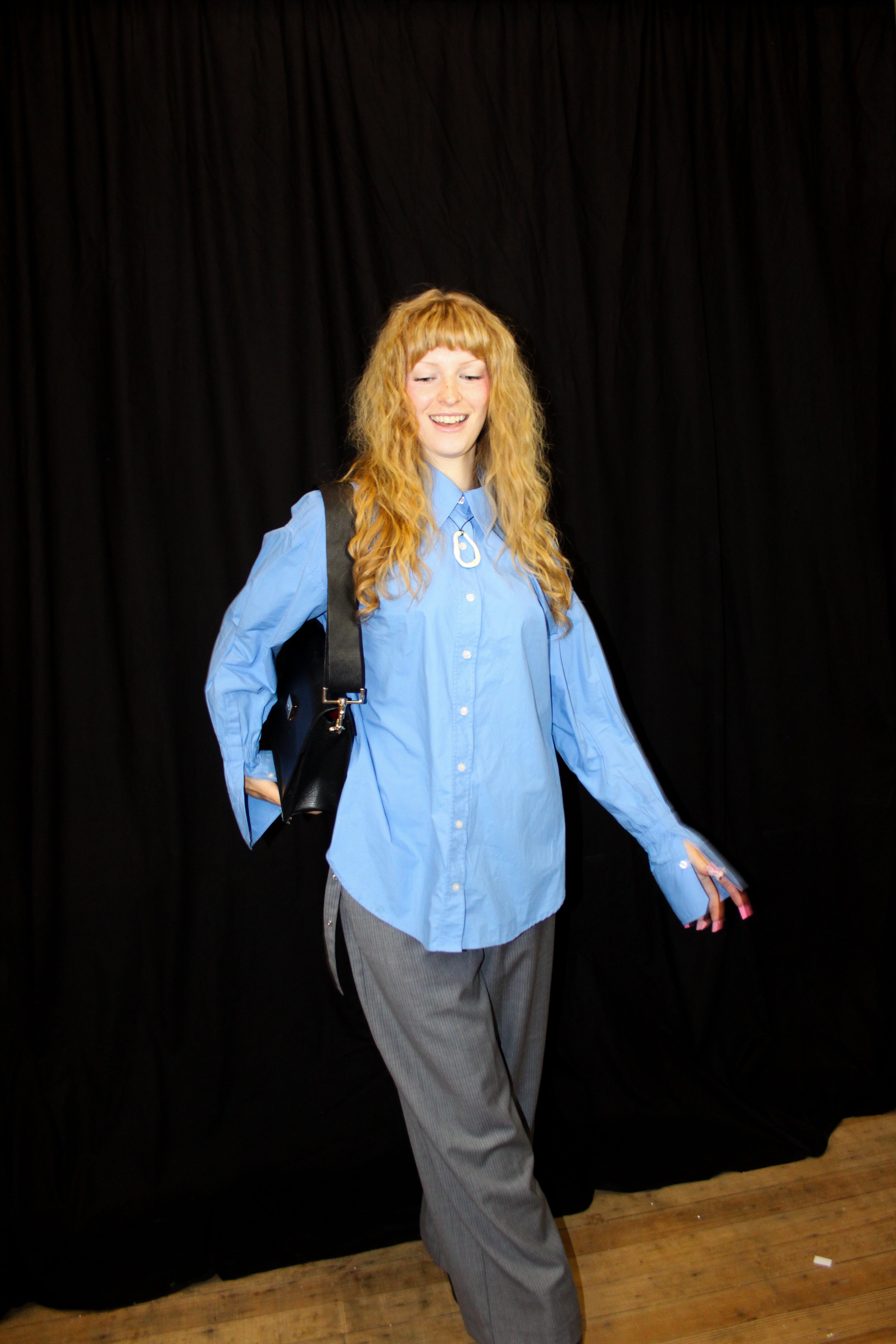 ALC Blue Button Down (8/M)