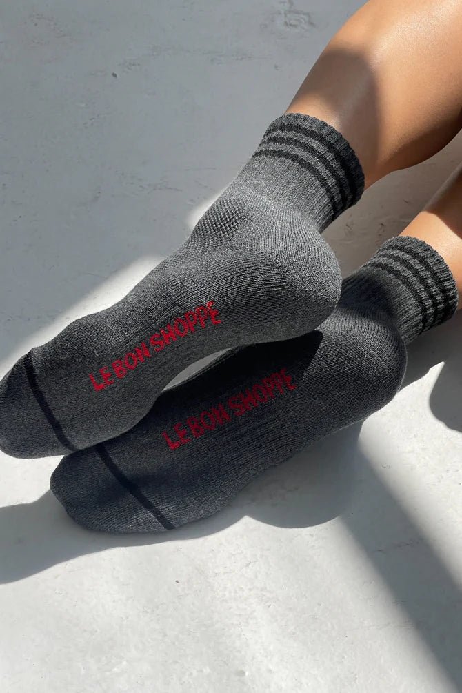 Le Bon Shoppe - Girlfriend Socks | Soot