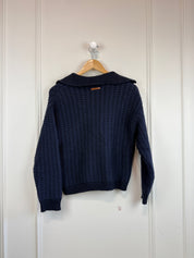 Trovata Birds of Paradis Navy Cardigan (S)