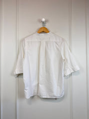Toast White Button Blouse (8/M)