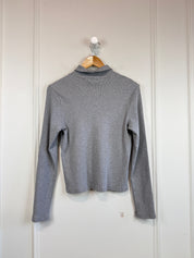 Donni Grey Ribbed Turtleneck (XL)