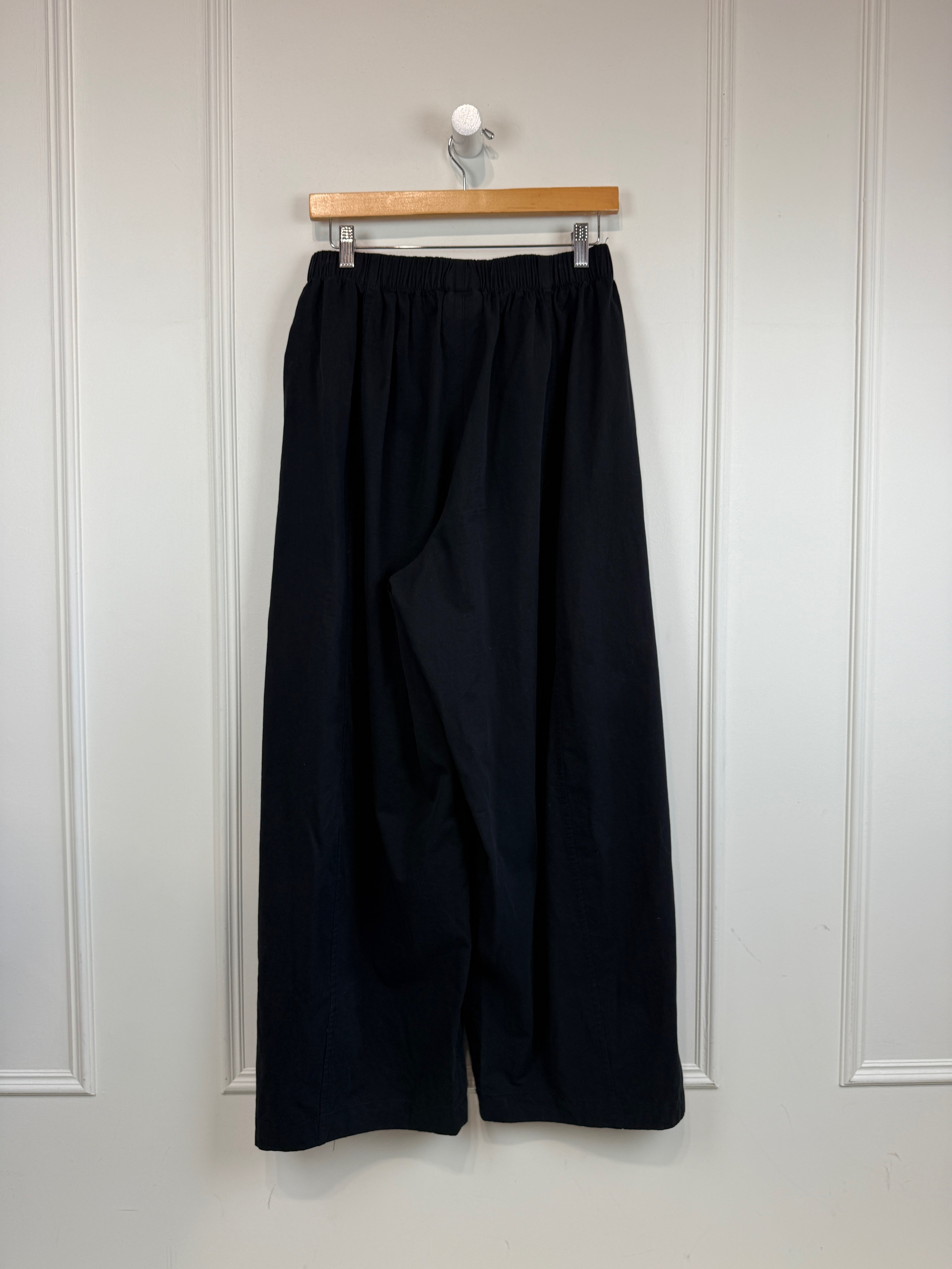 Le Bon Shoppe Black Parachute Pants (M)