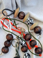 wrksinprgrss - cord bag charm keychain | FOR YOUR WHEREVER