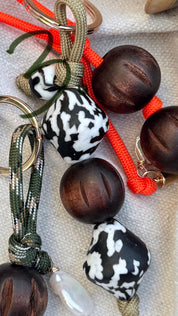 wrksinprgrss - cord bag charm keychain | FOR YOUR WHEREVER