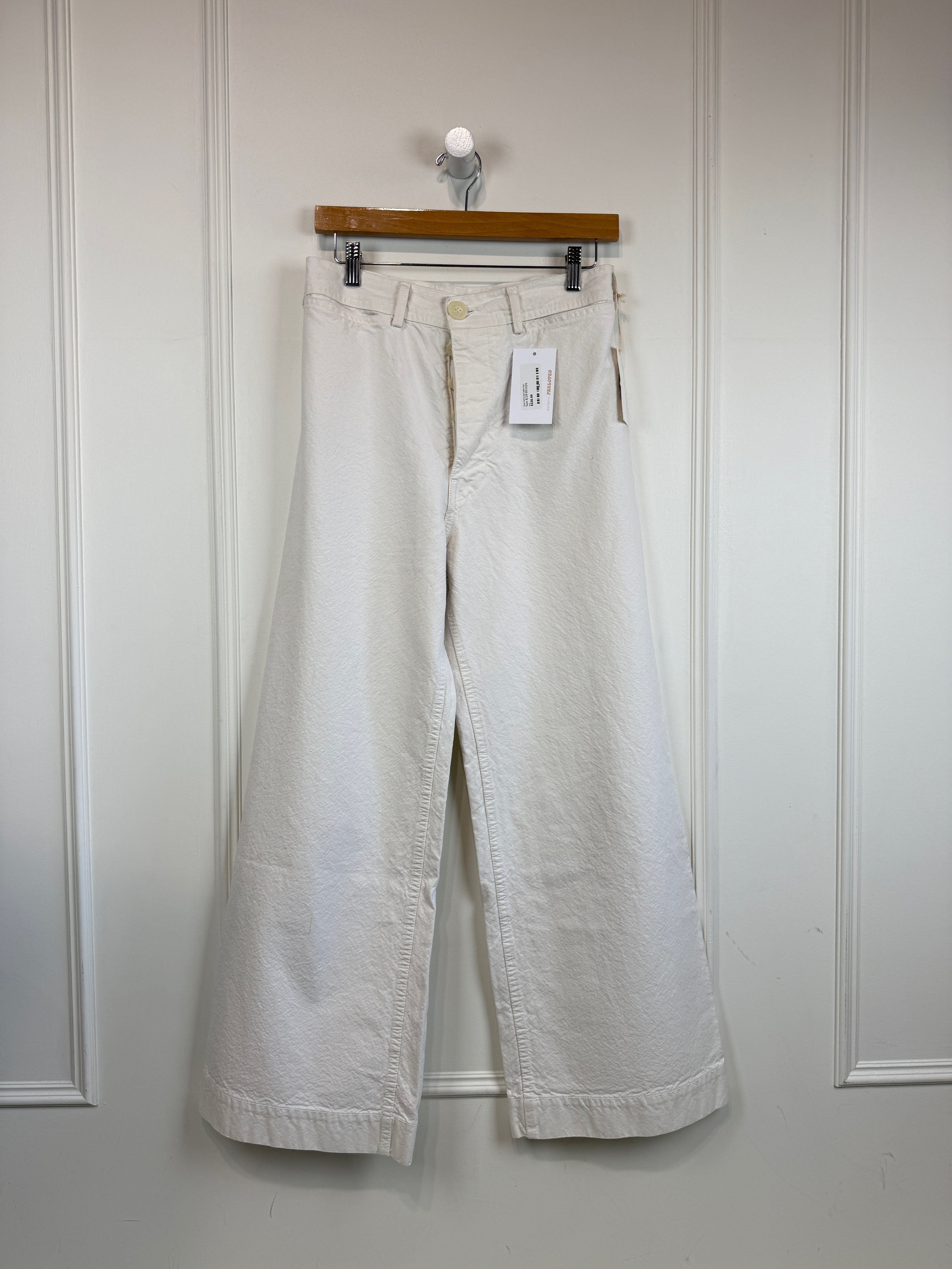 Jesse Kamm Sailor Pants in Salt (8/29)