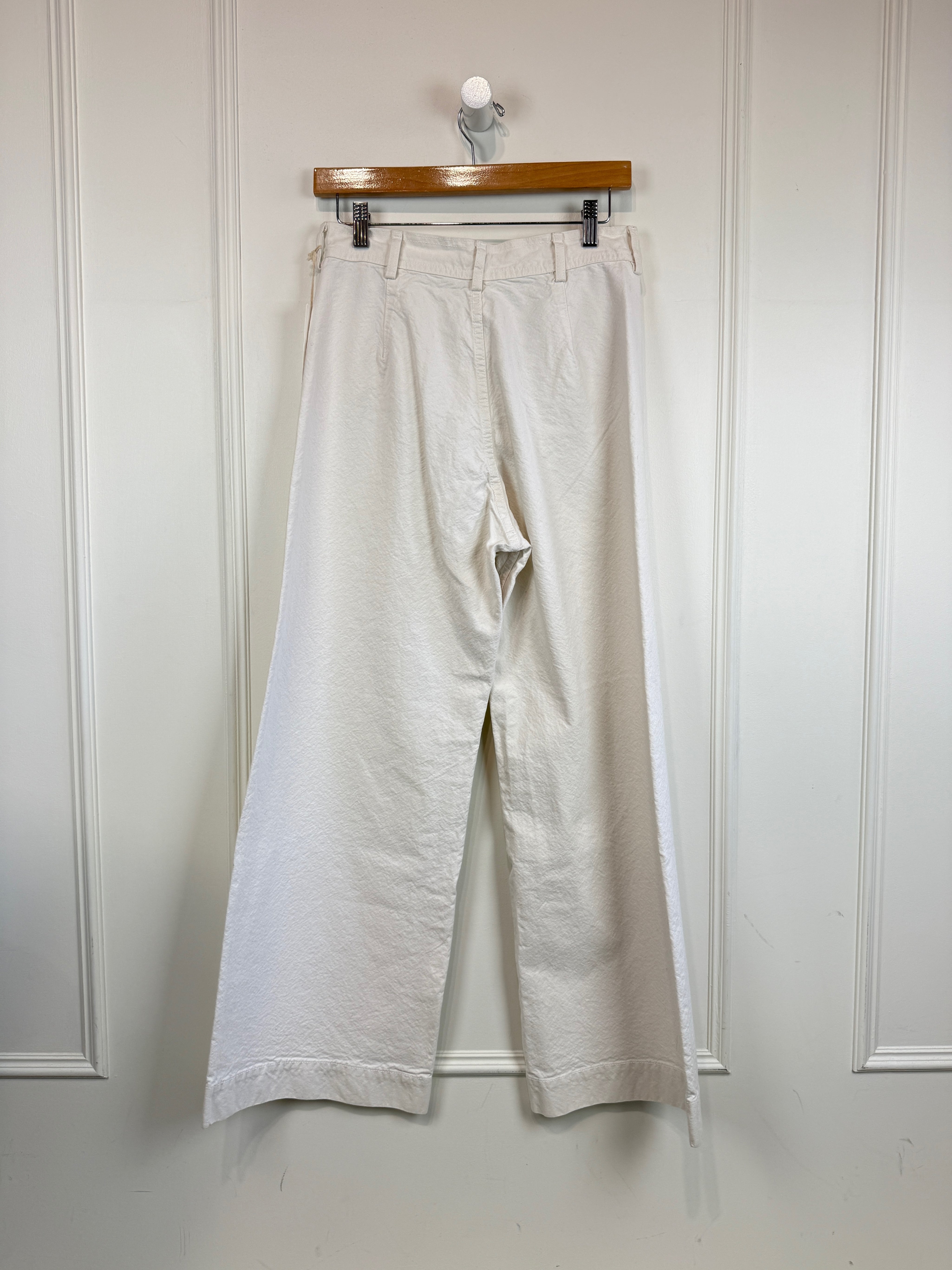 Jesse Kamm Sailor Pants in Salt (8/29)