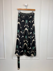 Omika Wrap Skirt in Smokestack (XS)